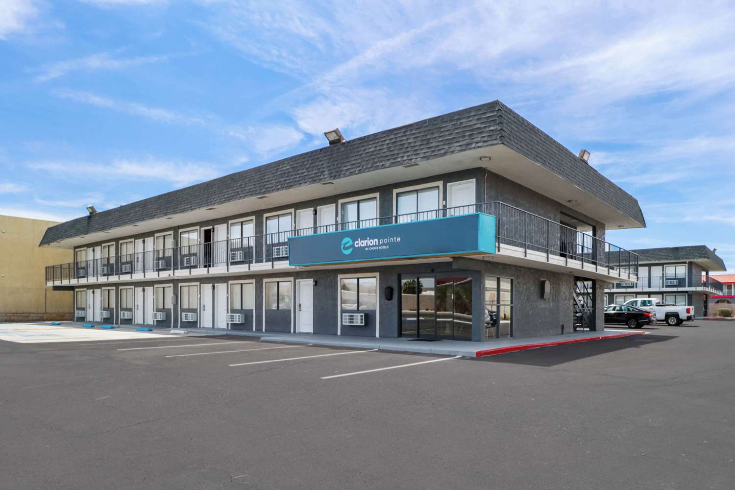 Clarion Pointe Ridgecrest near China Lake Naval Station 4/19