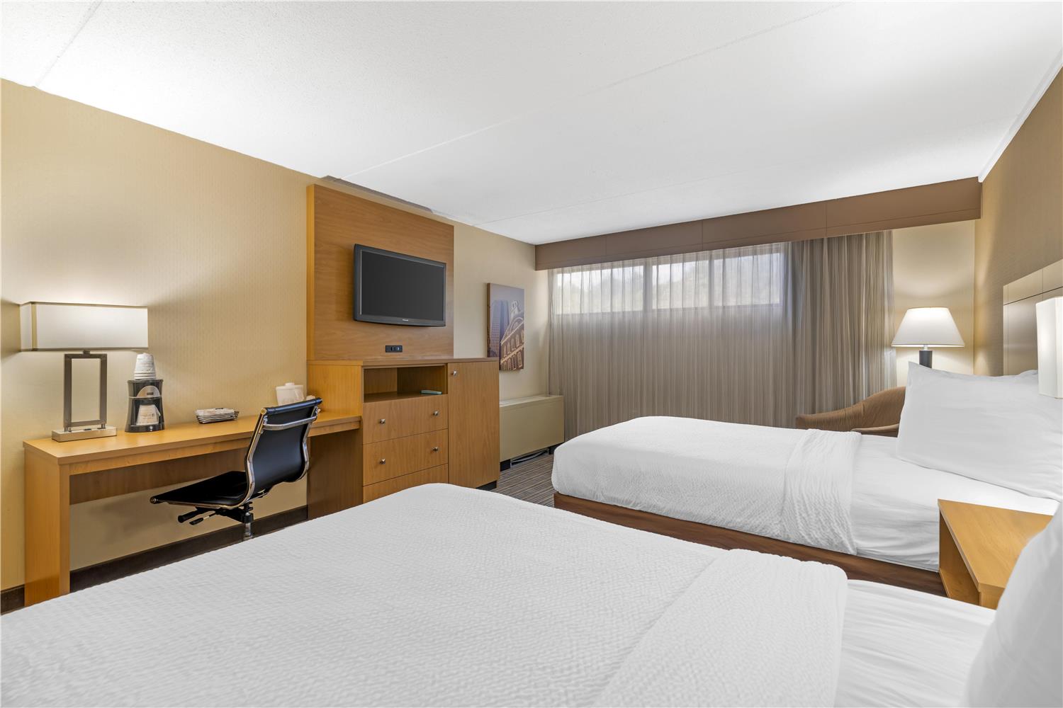 Room, 2 Double Beds, Partial View