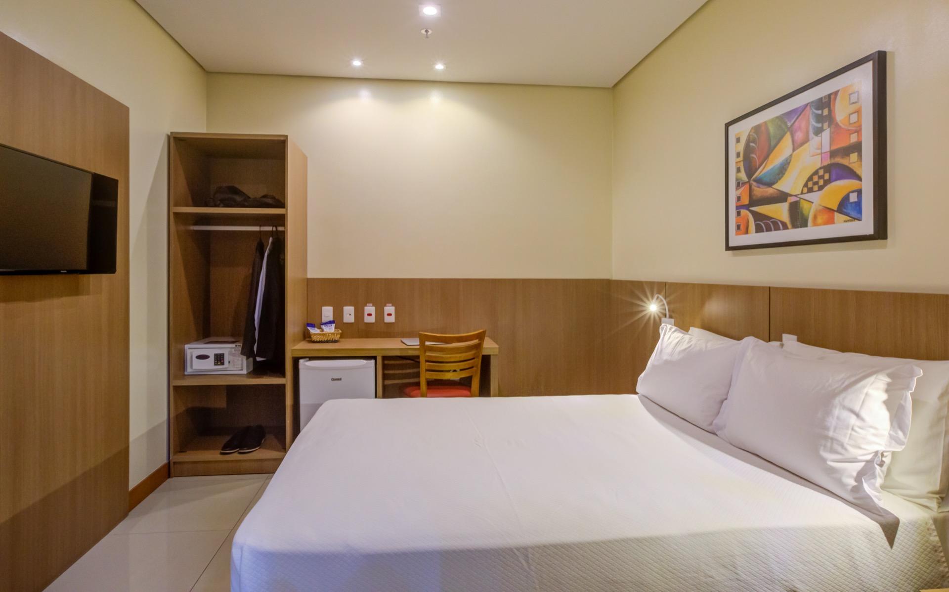 غرفة قياسية بسرير مزدوج، Rio Aeroporto Hotel Galeao 3/8