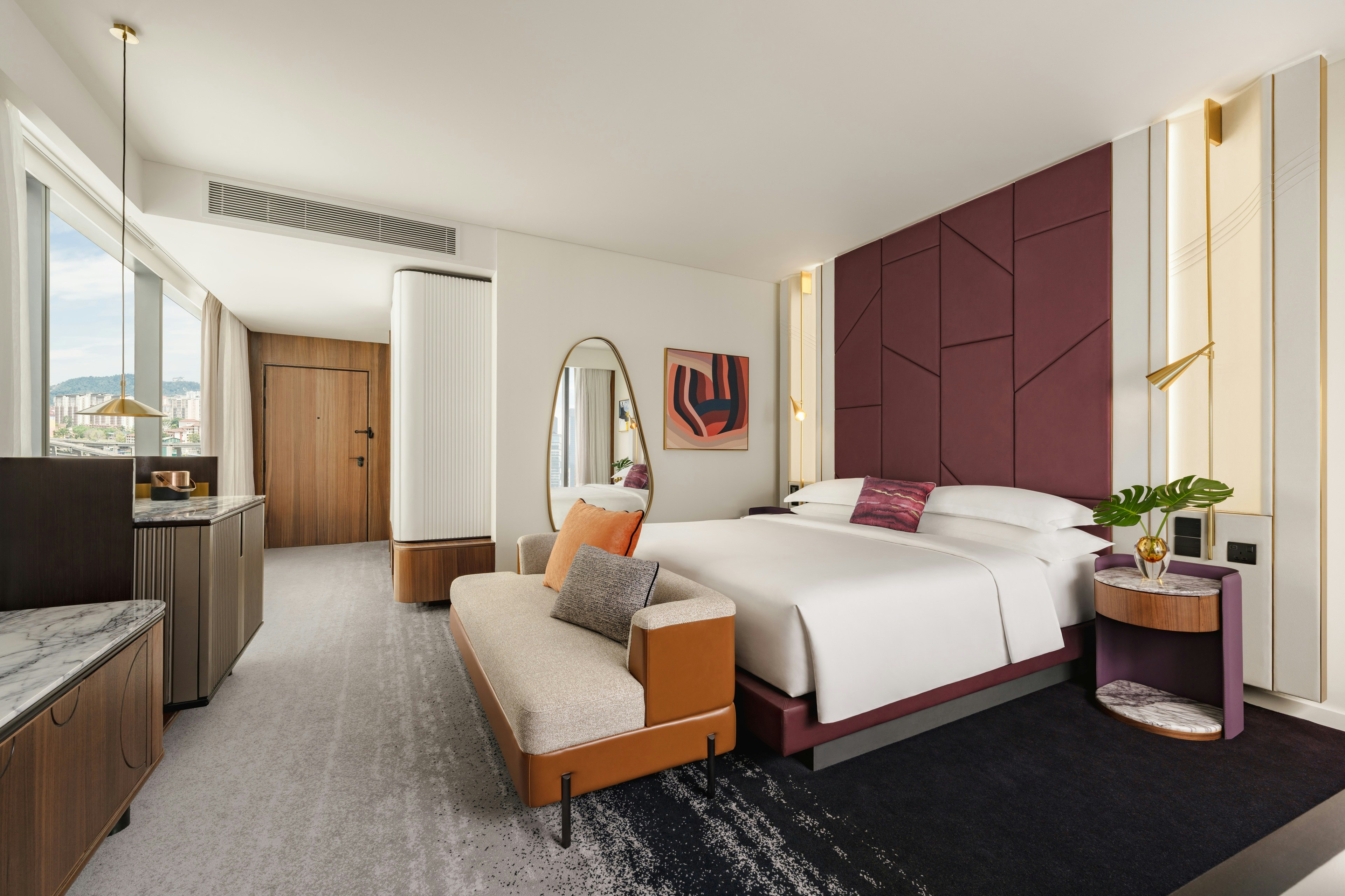 Premium, King Bed, Golf Course View, Bathtub, High Floor