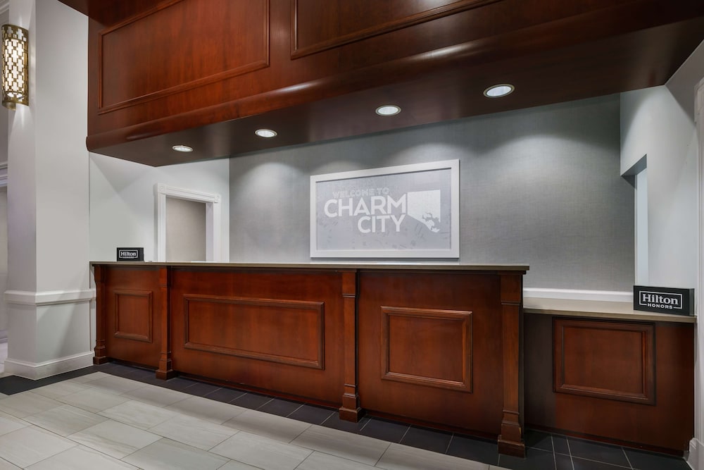 Lobby at Hampton Inn and Suites Baltimore Inner Harbor, BALTIMORE - MD