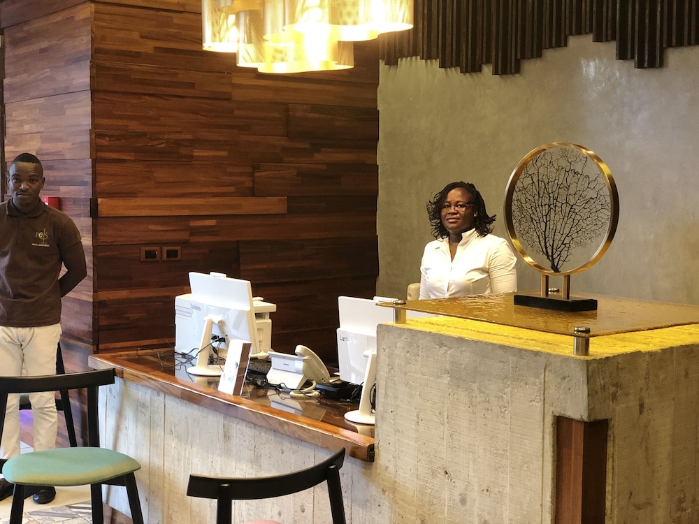 Lobby at Roots Hotel Apartment, ABIDJAN