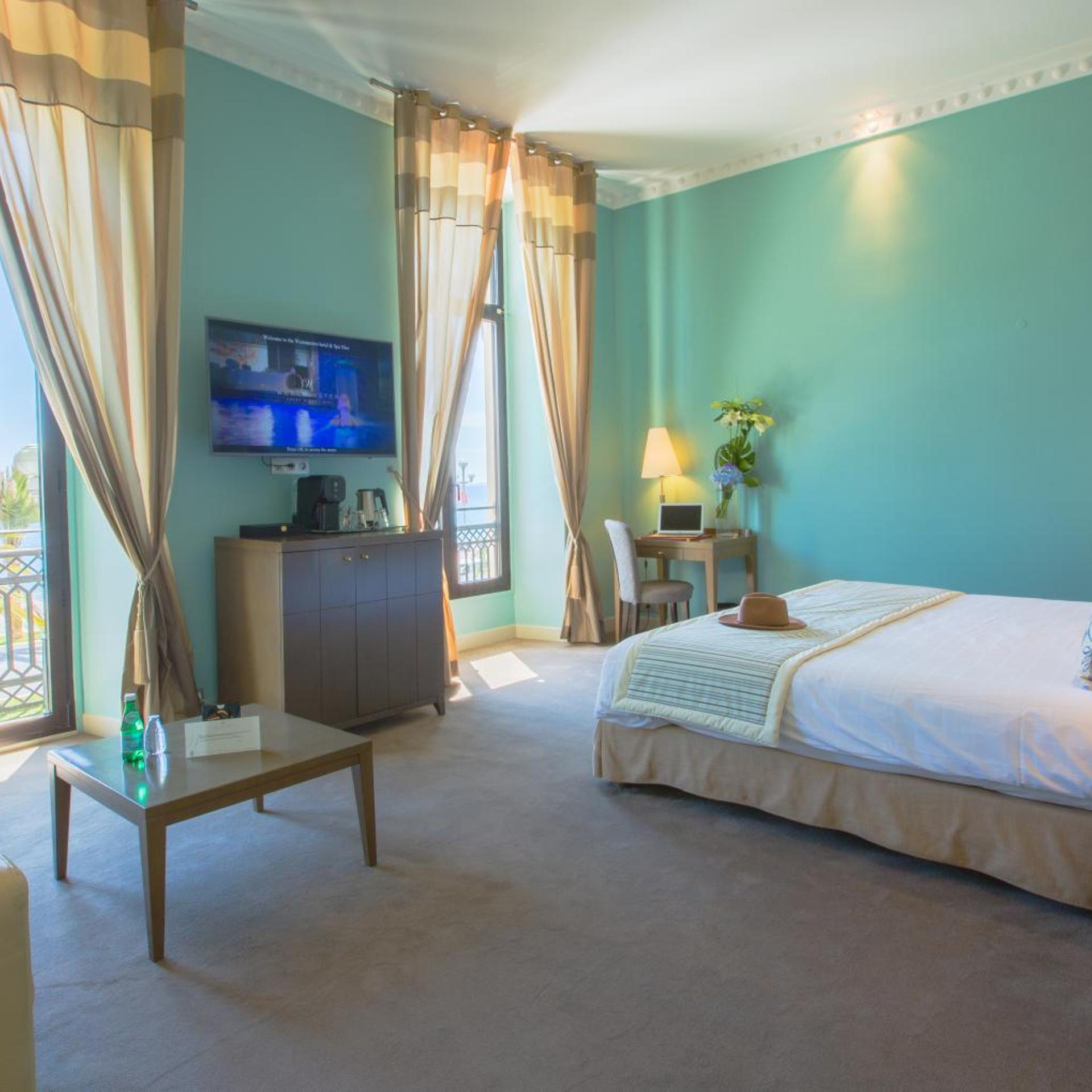 جناح جونيور بإطلالة على البحر، Westminster Hotel and Spa Nice 8/10