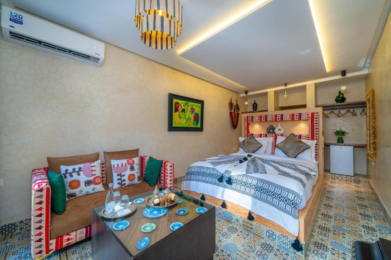 Room at Jnane Rihane, MARRAKECH
