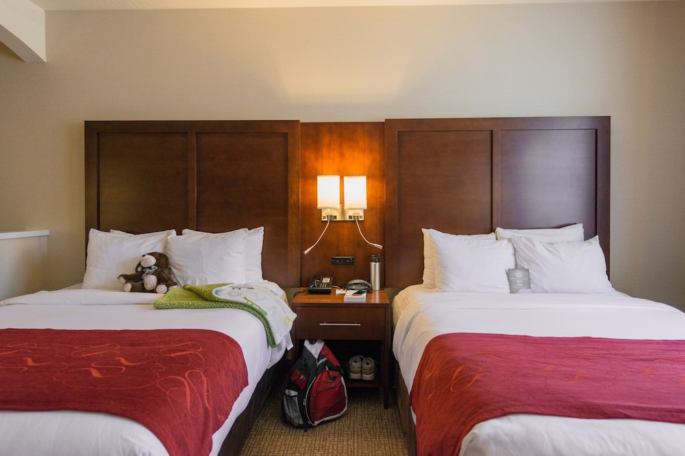 Studio, Suite, 1 Single and 2 Queen Beds، Comfort Suites Springfield RiverBend Medical 4/8