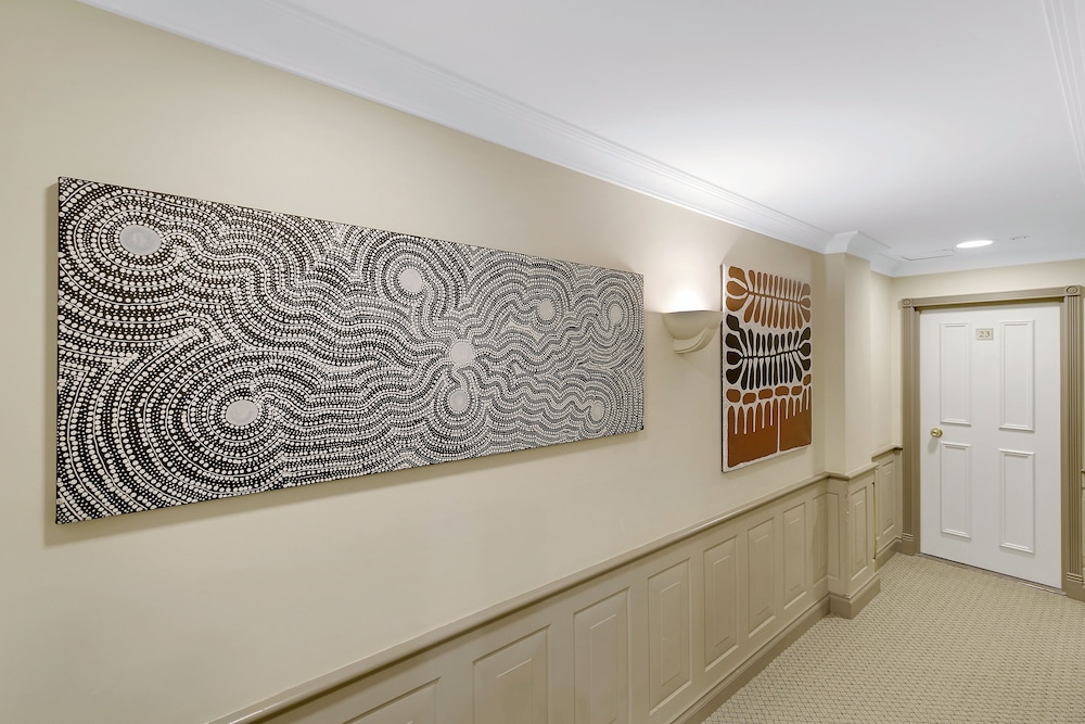Lobby at The Manor Apartment Hotel, BRISBANE