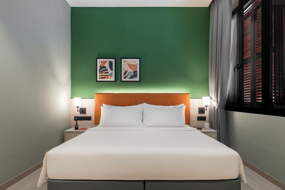 Block, Deluxe, Studio, King Bed