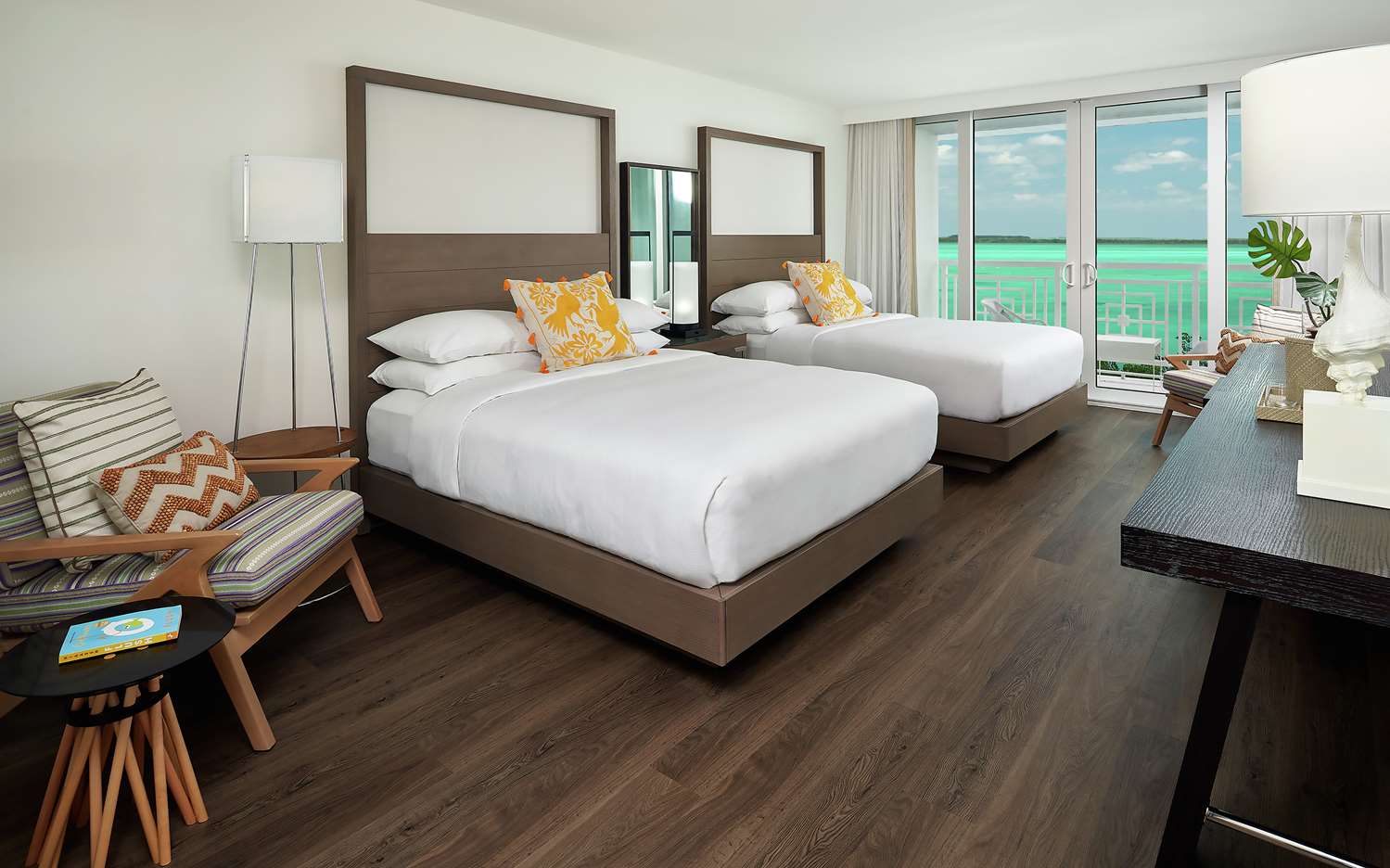 Room, 2 Queen Beds, Water Front, Terrace