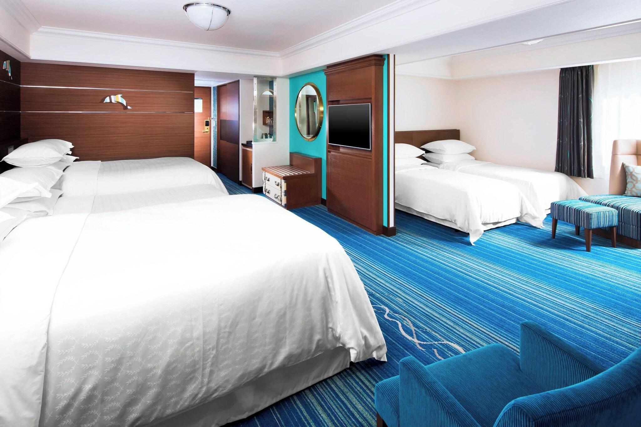 غرفة بريميوم بسرير مزدوج، Sheraton Grande Tokyo Bay Hotel 4/7