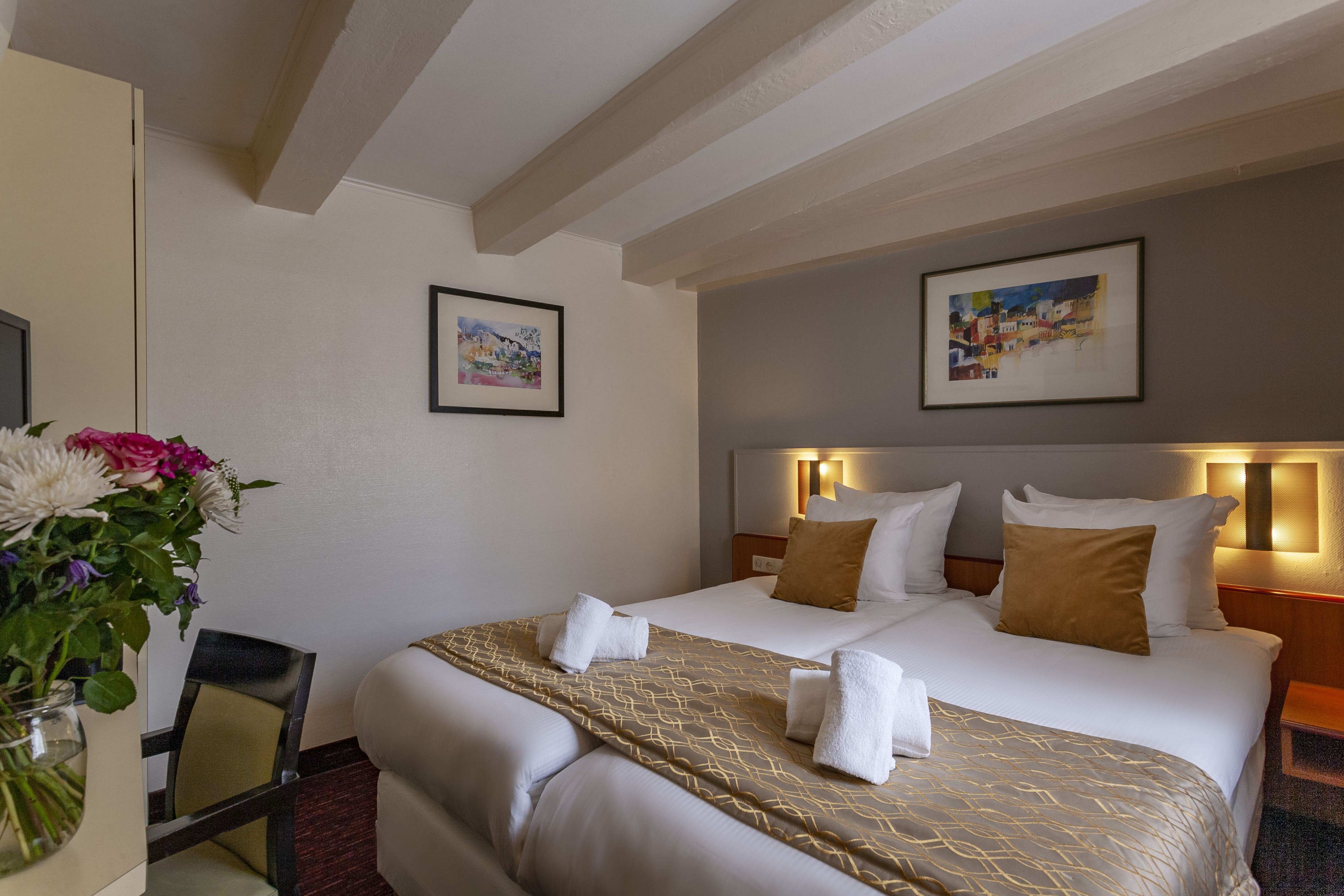 غرفة بسريرين منفصلين، Avenue Hotel Amsterdam 4/10