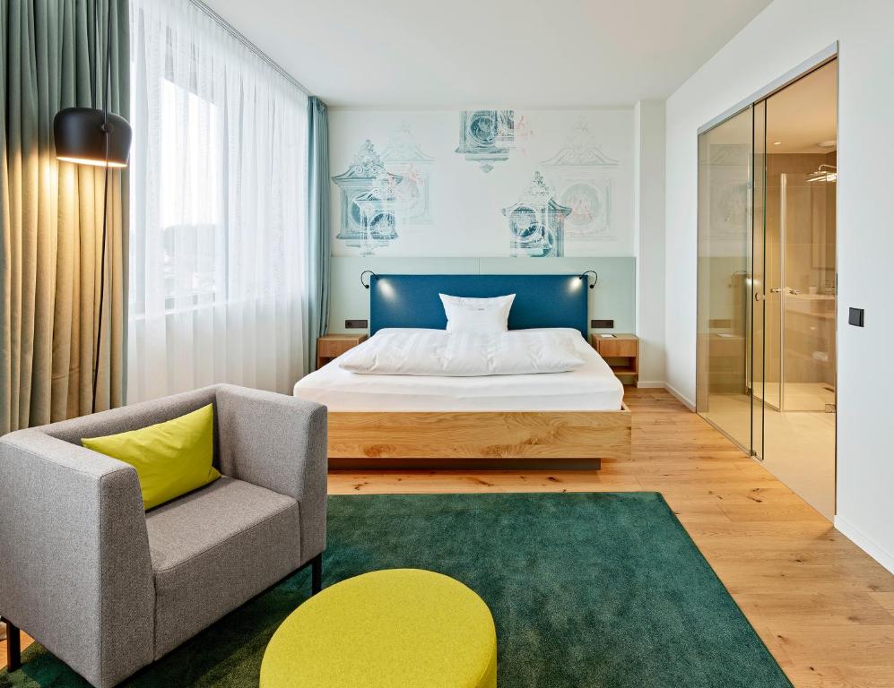 غرفة سوبيريور بسرير مزدوج، Hotel Federwerk 3/4