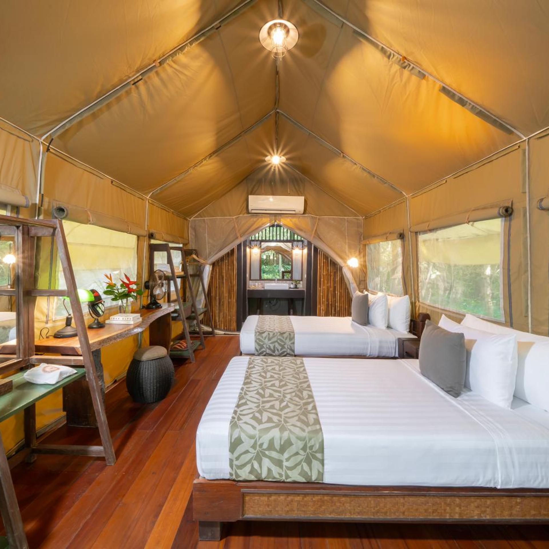 Superior, Tent, Private Bathroom