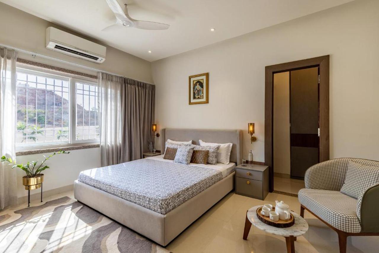 Room at ELIVAAS Luxe 3 BHK with Pvt Pool Shourya Zenna, UDAIPUR