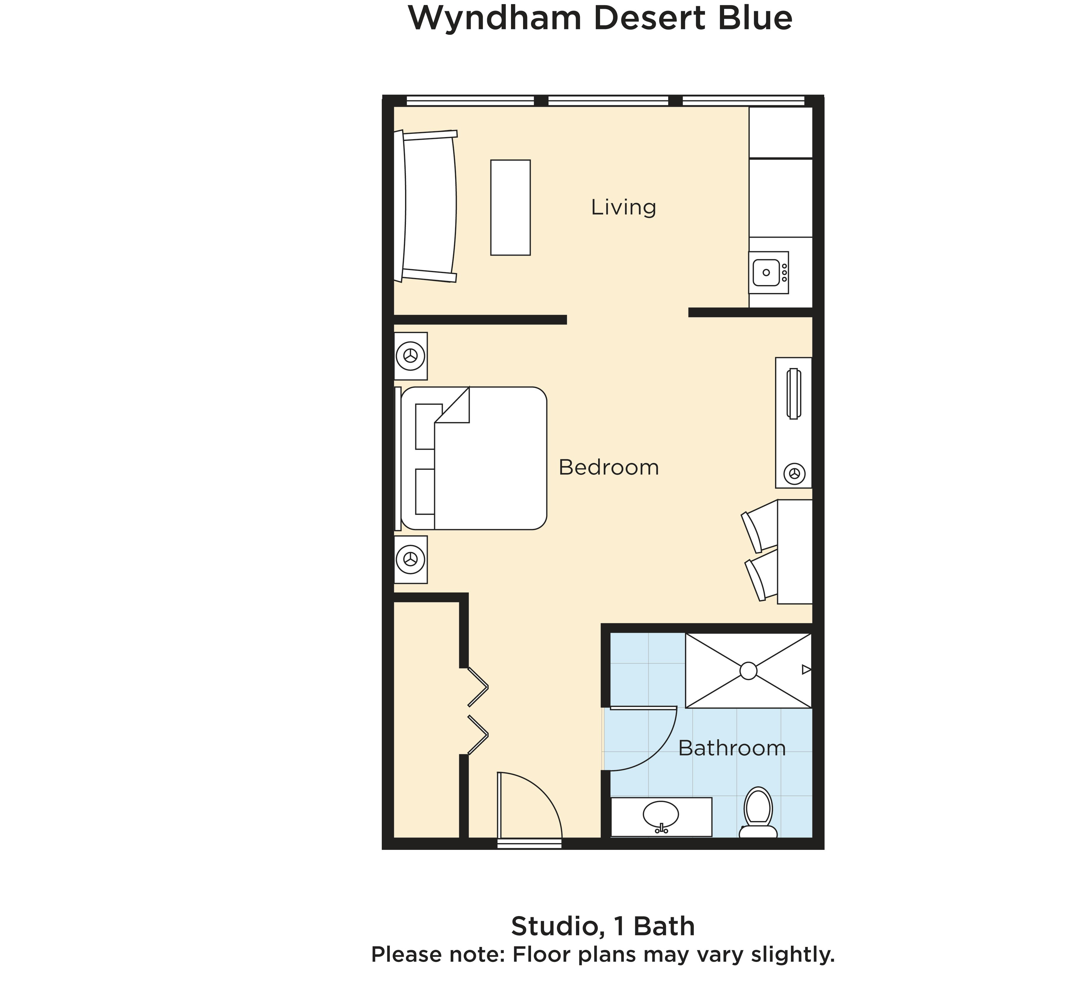 Club Wyndham Desert Blue 9/65