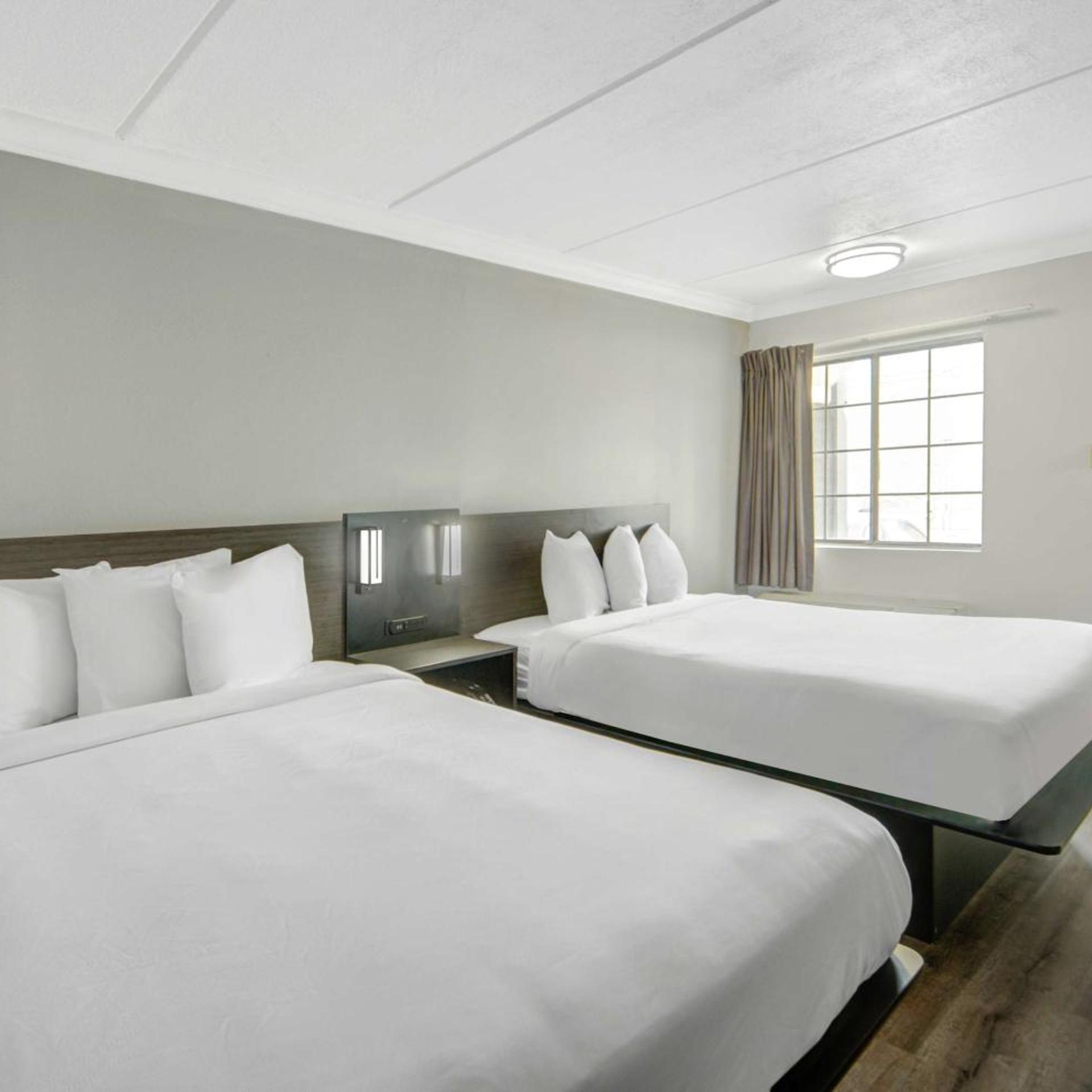 2 Queen Beds - Non-Smoking, Micfridge