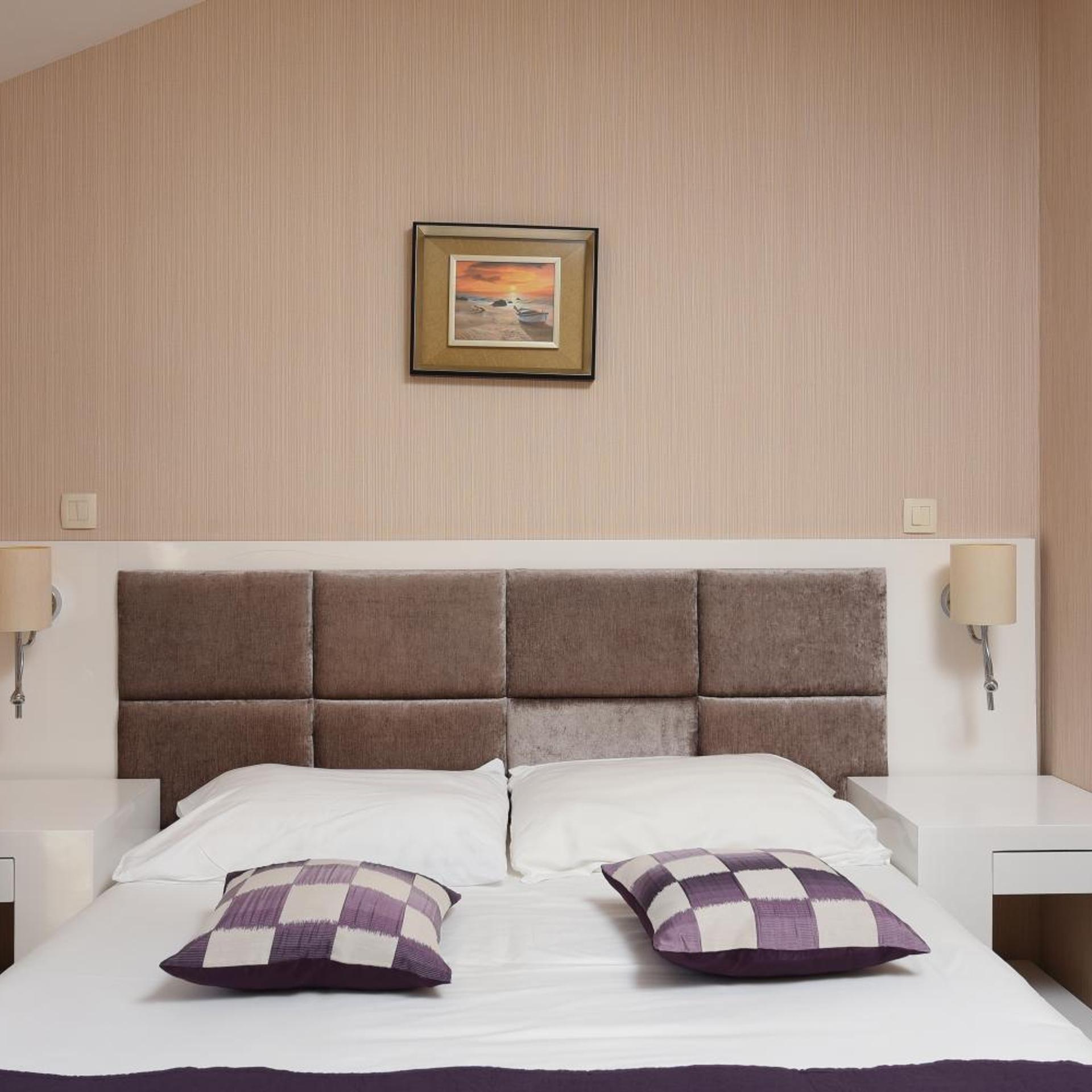 غرفة بسرير مزدوج بإطلالة على الحديقة، Hotel Park Smokva 3/10