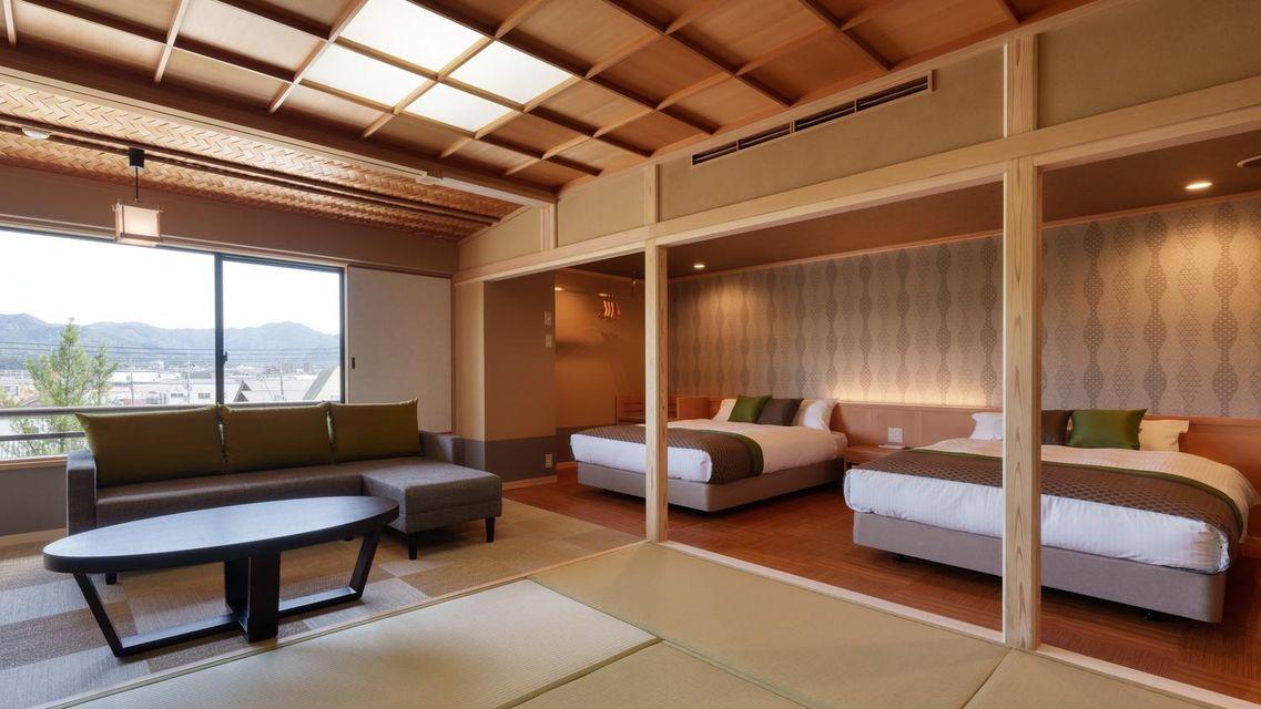 Semi Western, Style, Twin Beds