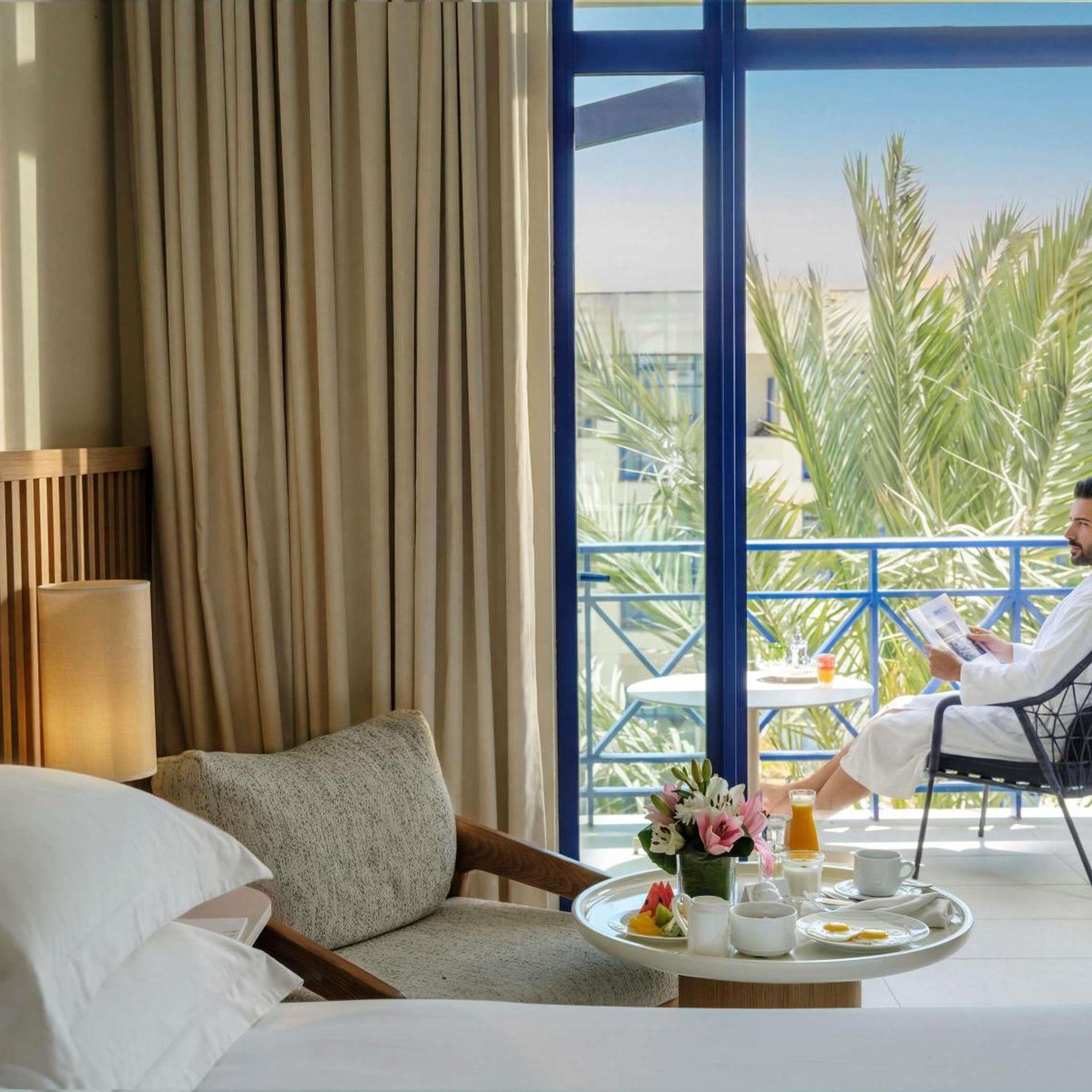 غرفة سوبيريور بسرير مزدوج بإطلالة على المسبح، Le Medina Essaouira Thalassa Sea & Spa - MGallery Collection 10/10