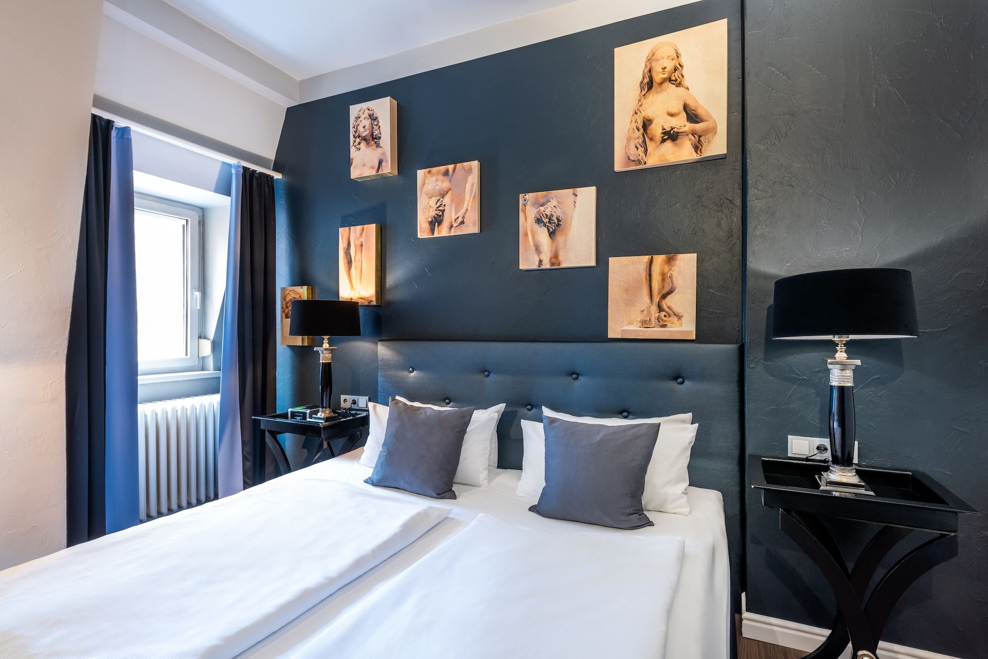 جناح بسرير مزدوج، Hotel Wurzburger Hof 2/4