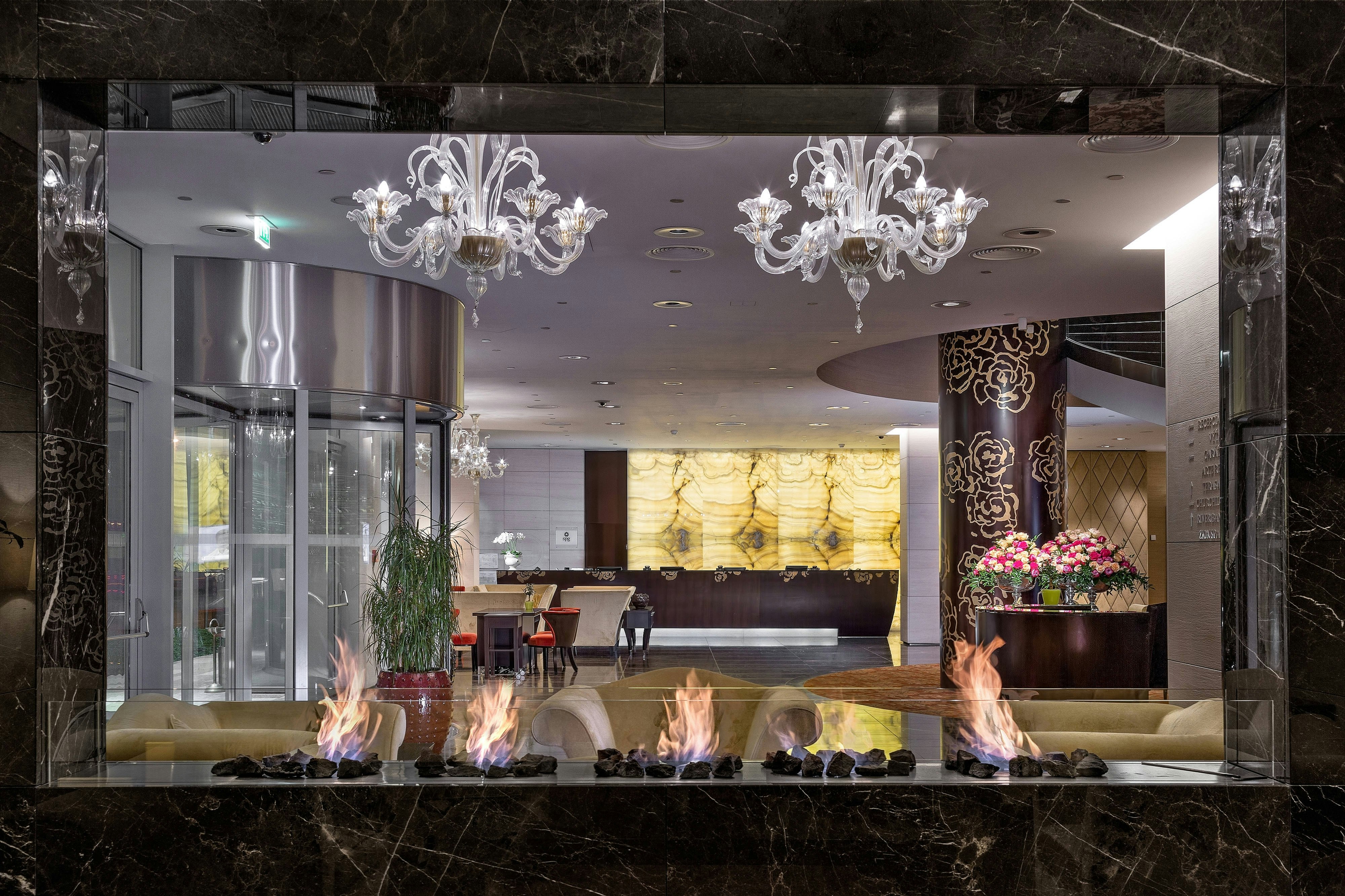 Lobby at GRAND HOTEL RIVER PARK A LUXURY COLLECTION HOTEL BRATISLAVA, BRATISLAVA
