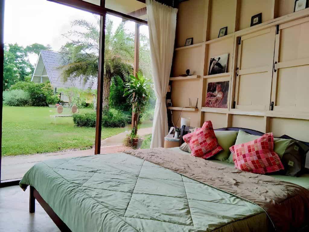كوخ بسرير مزدوج، Ban Bang Home Resort 2/2