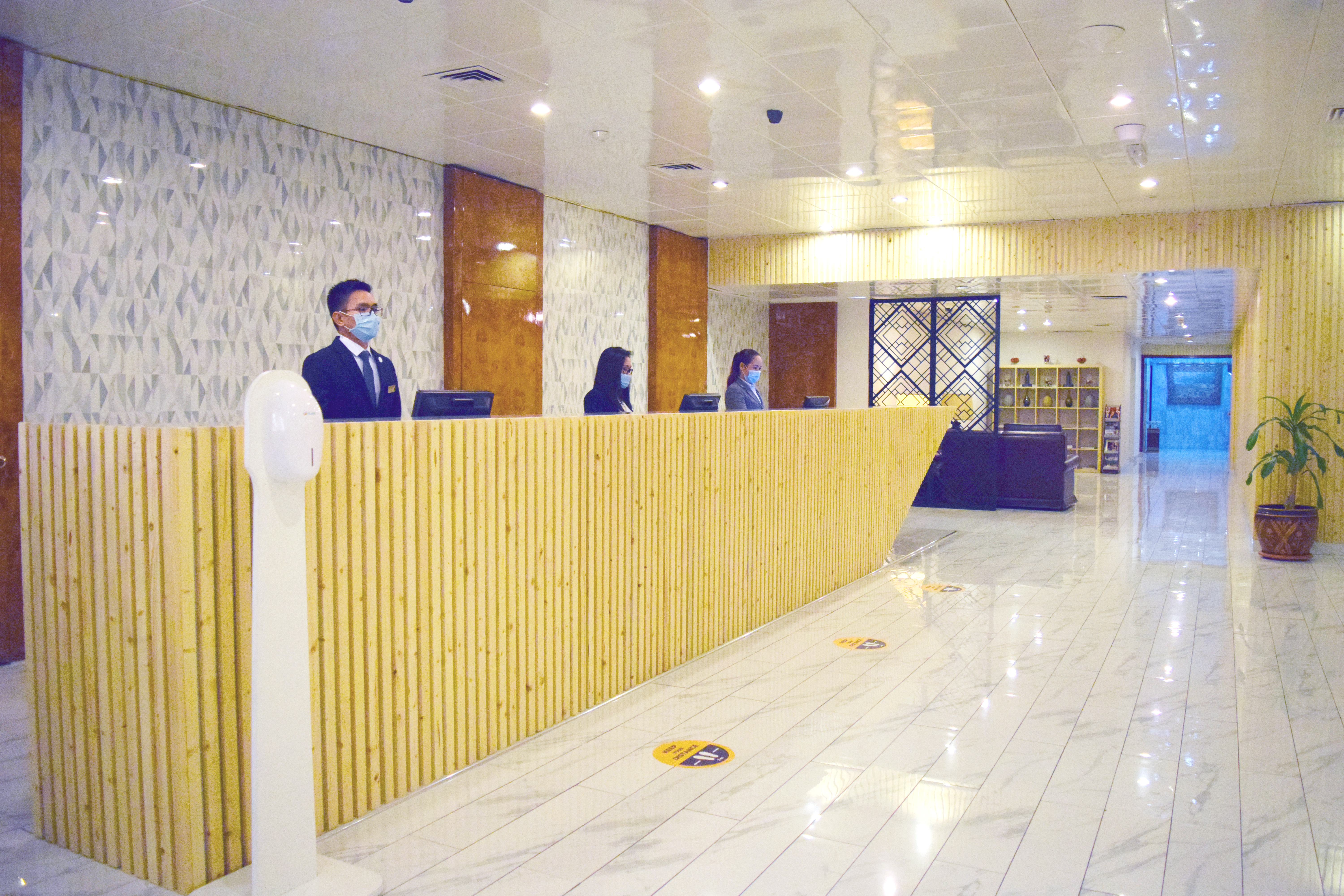 Lobby at Inn And Go Kuwait Plaza Hotel, KUWAIT