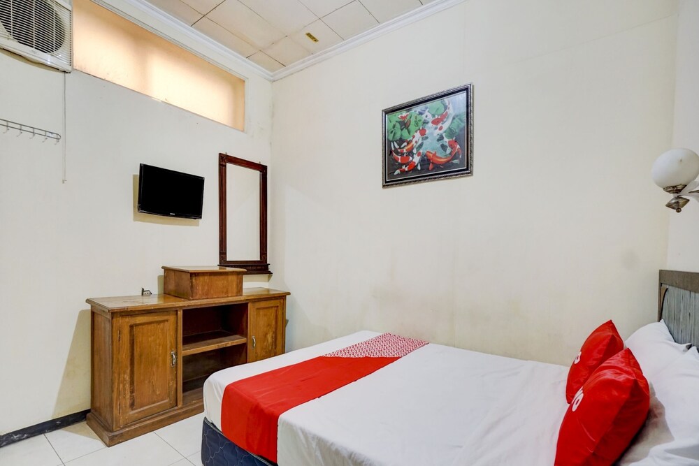 غرفة ديلوكس بسرير مزدوج، OYO 3956 Hotel Palem 2 3/6