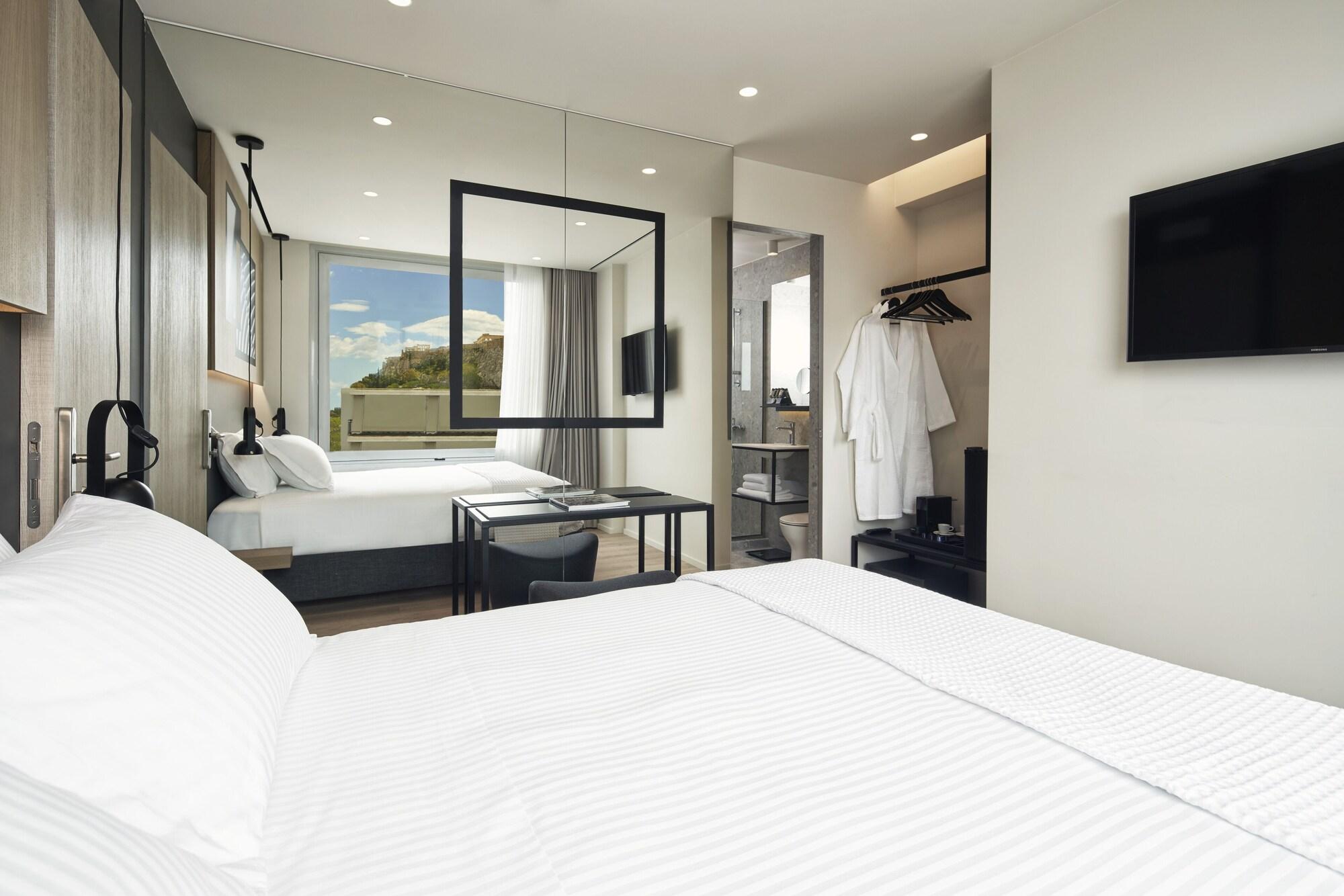 Premium, Double Bed, Acropolis View
