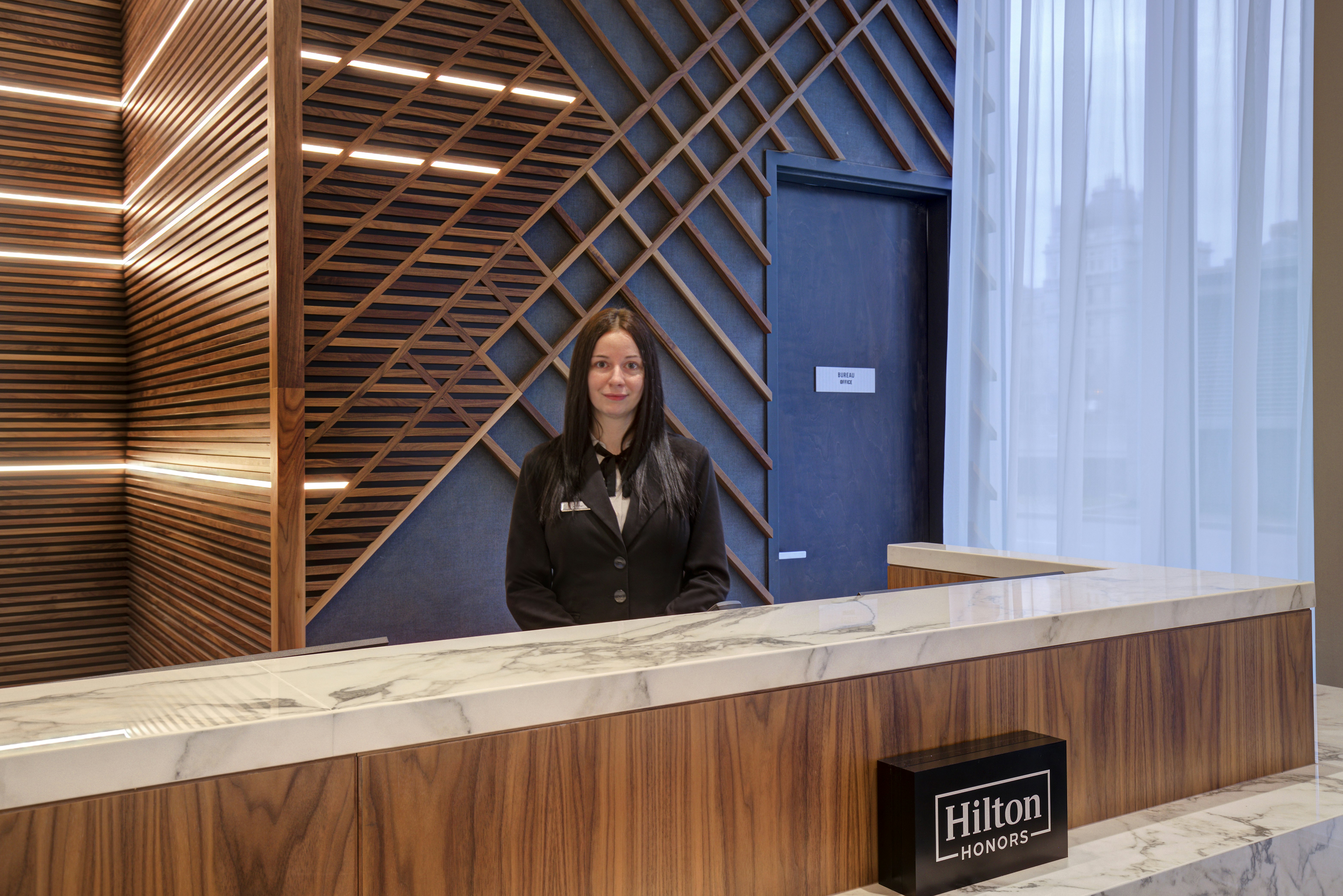 Lobby at Hampton Inn by Hilton Montreal Downtown, MONTREAL