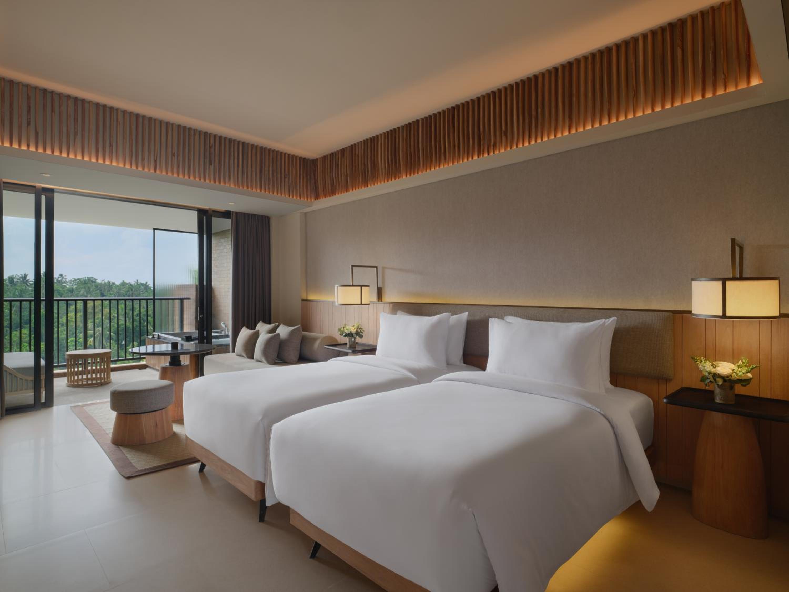 DELUXE, TWIN BEDS, FOREST VIEW, BALCONY