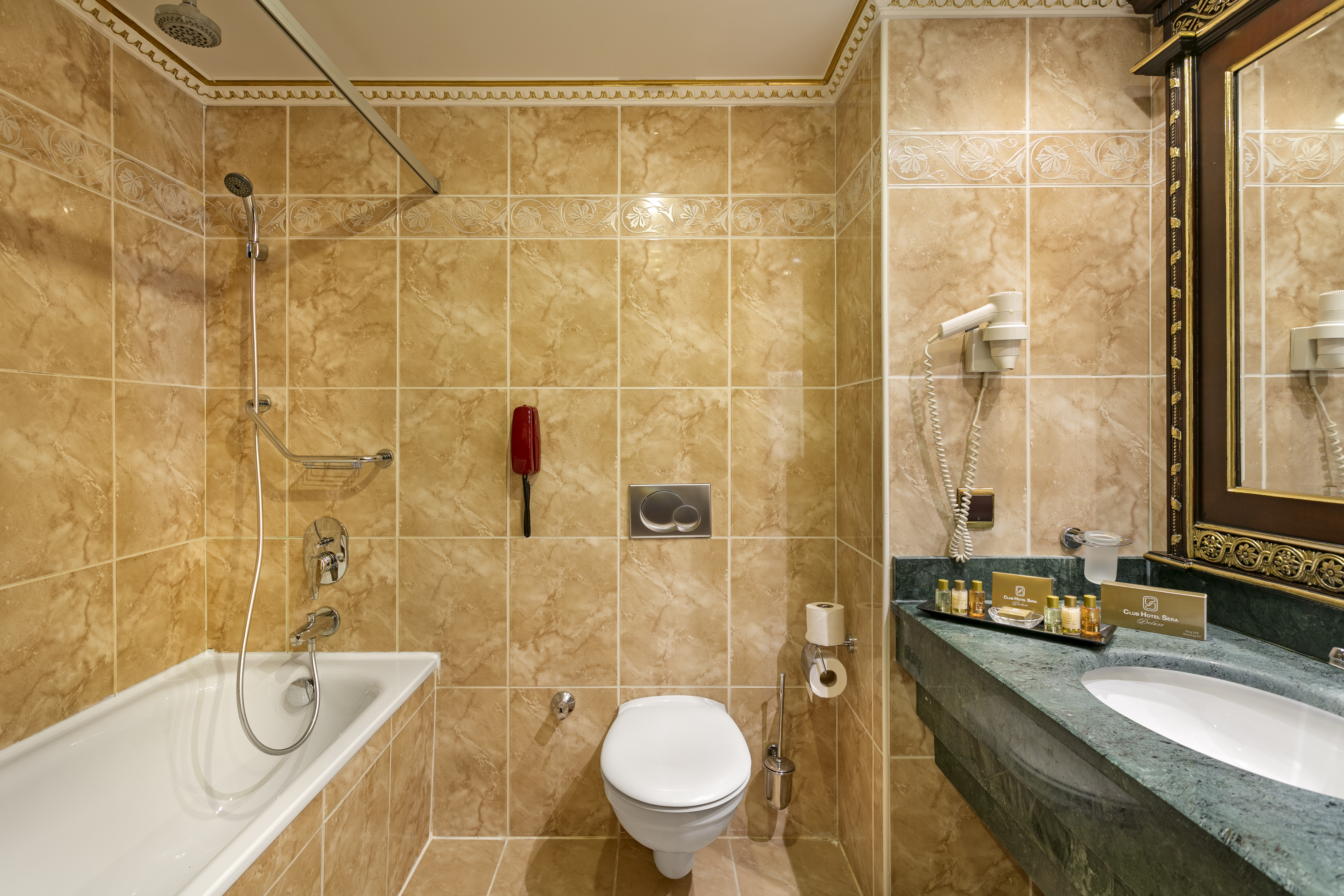 Bathroom at Club Hotel Sera, ANTALYA