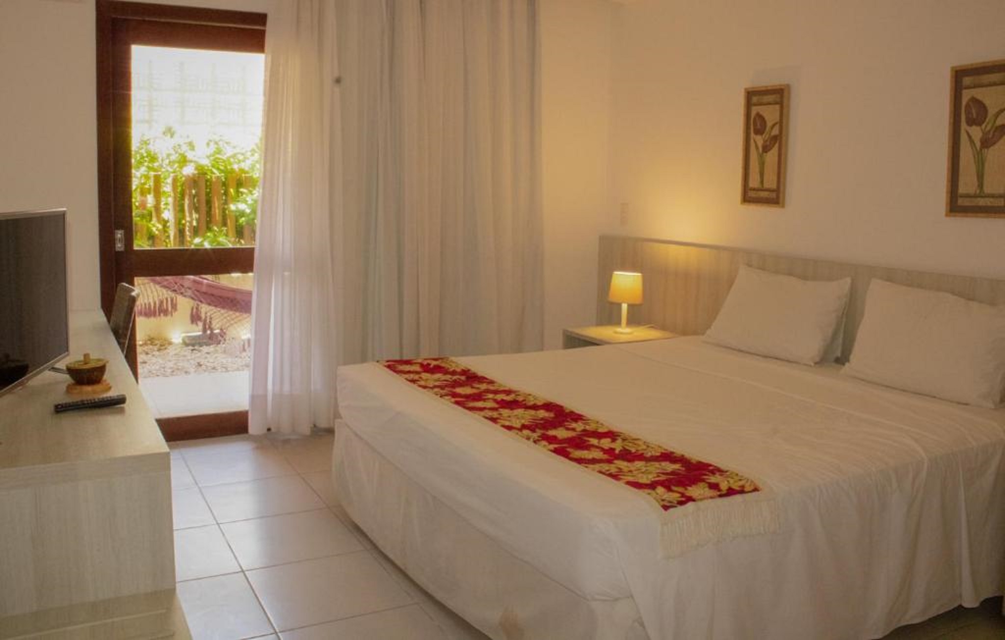 Room, Double Bed, Garden View