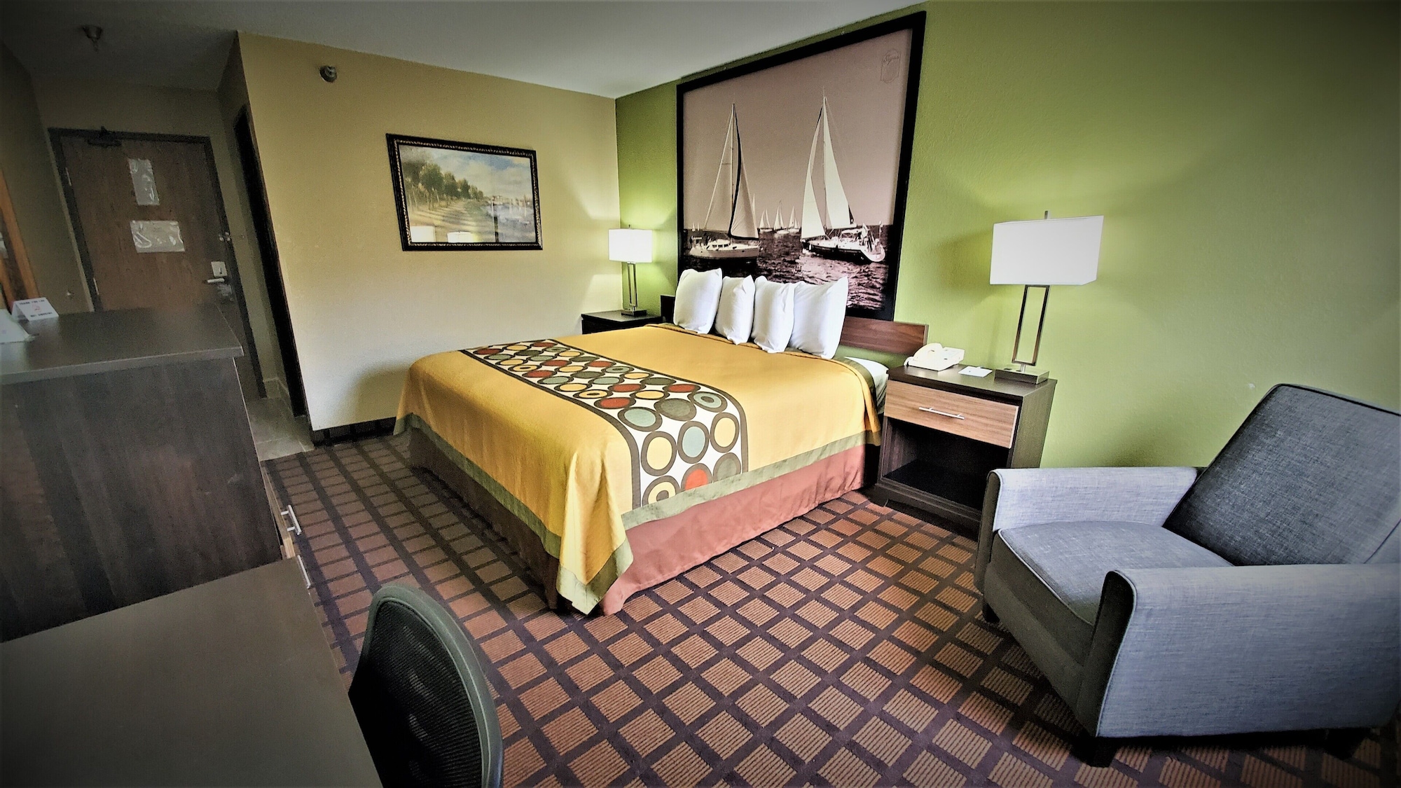 غرفة اقتصادية بسرير كوين لذوي الإعاقة، Economy 7 Inn Chesapeake - Portsmouth 5/10