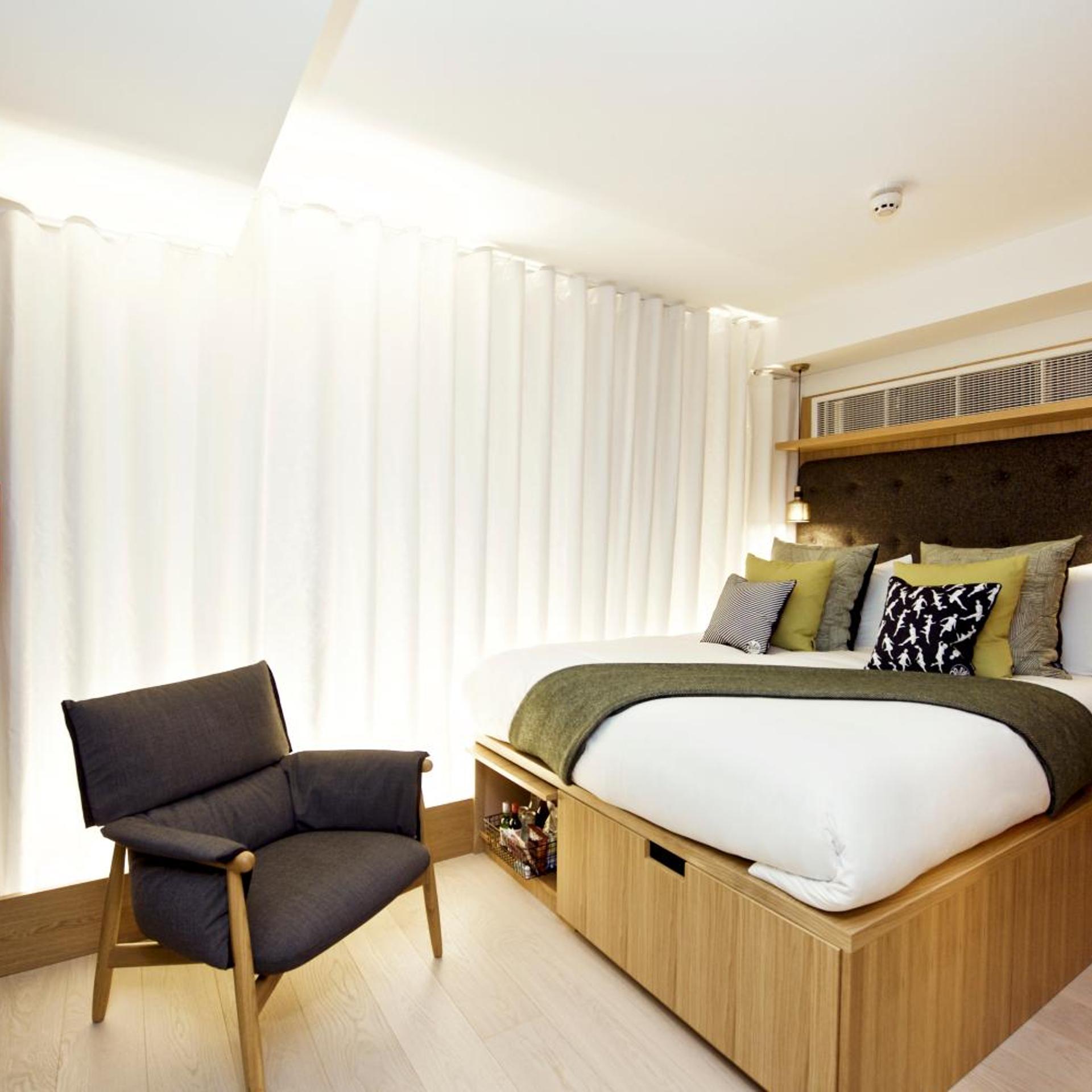 Studio, King Bed, No Window، Wilde Aparthotels By Staycity Covent Garden 2/4