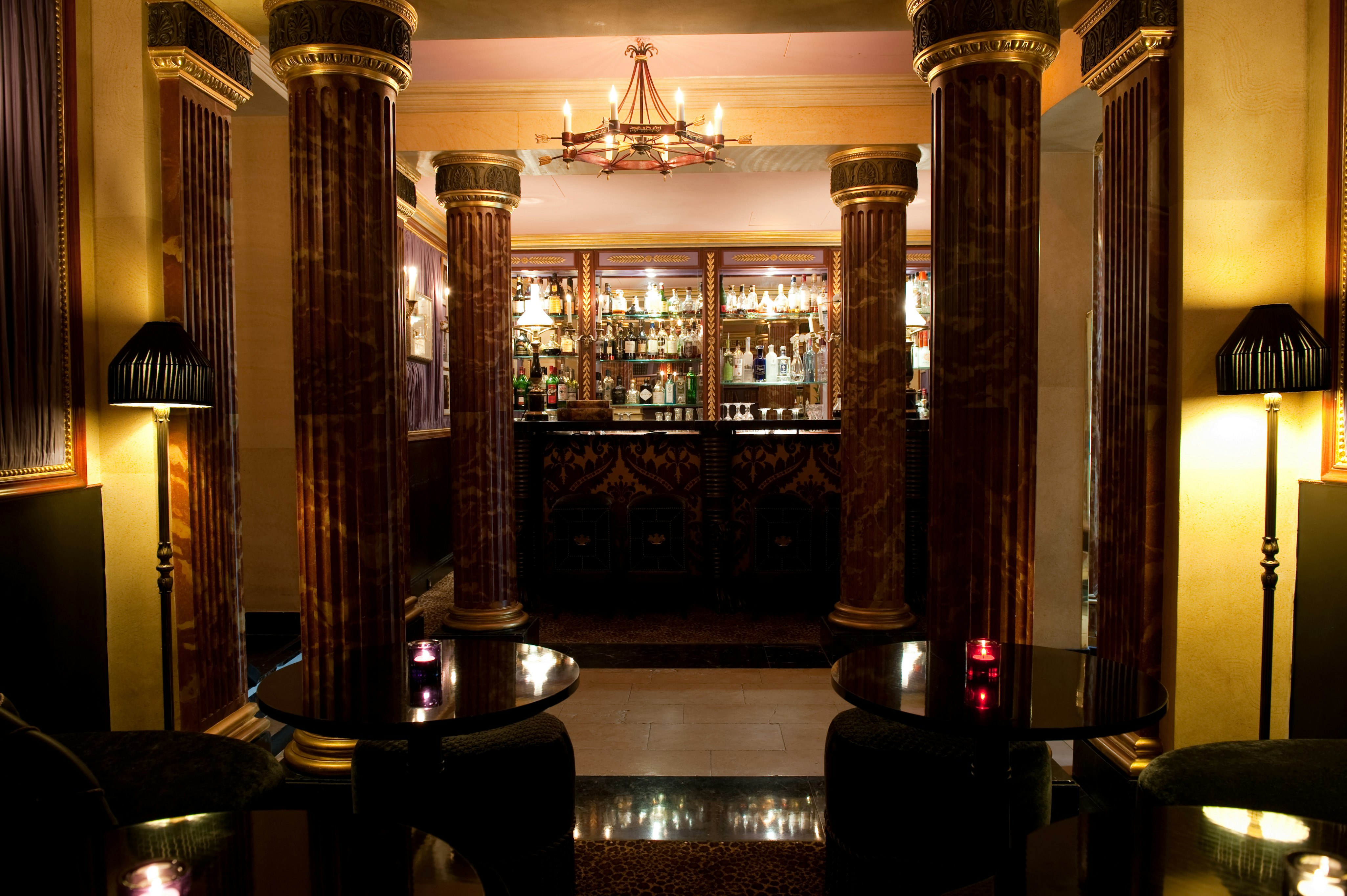 Lobby at L'hotel, PARIS