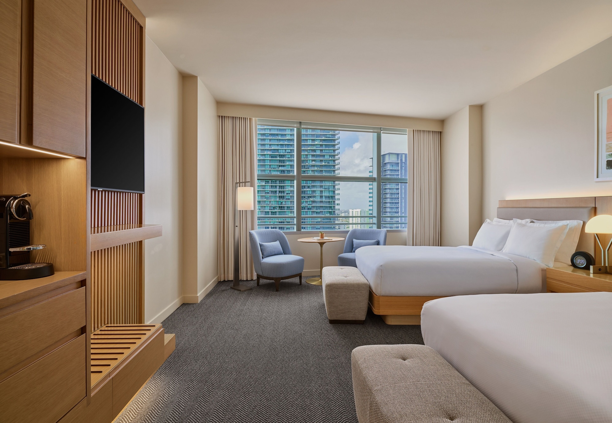 Room, 2 Double Beds, Bay View