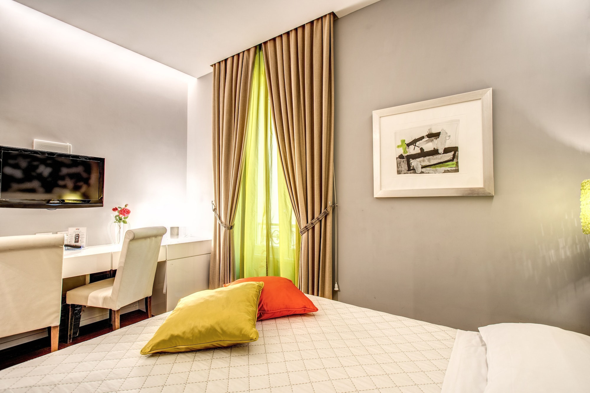 غرفة مفردة بسرير كينج، Boutique Hotel Roma 7/10