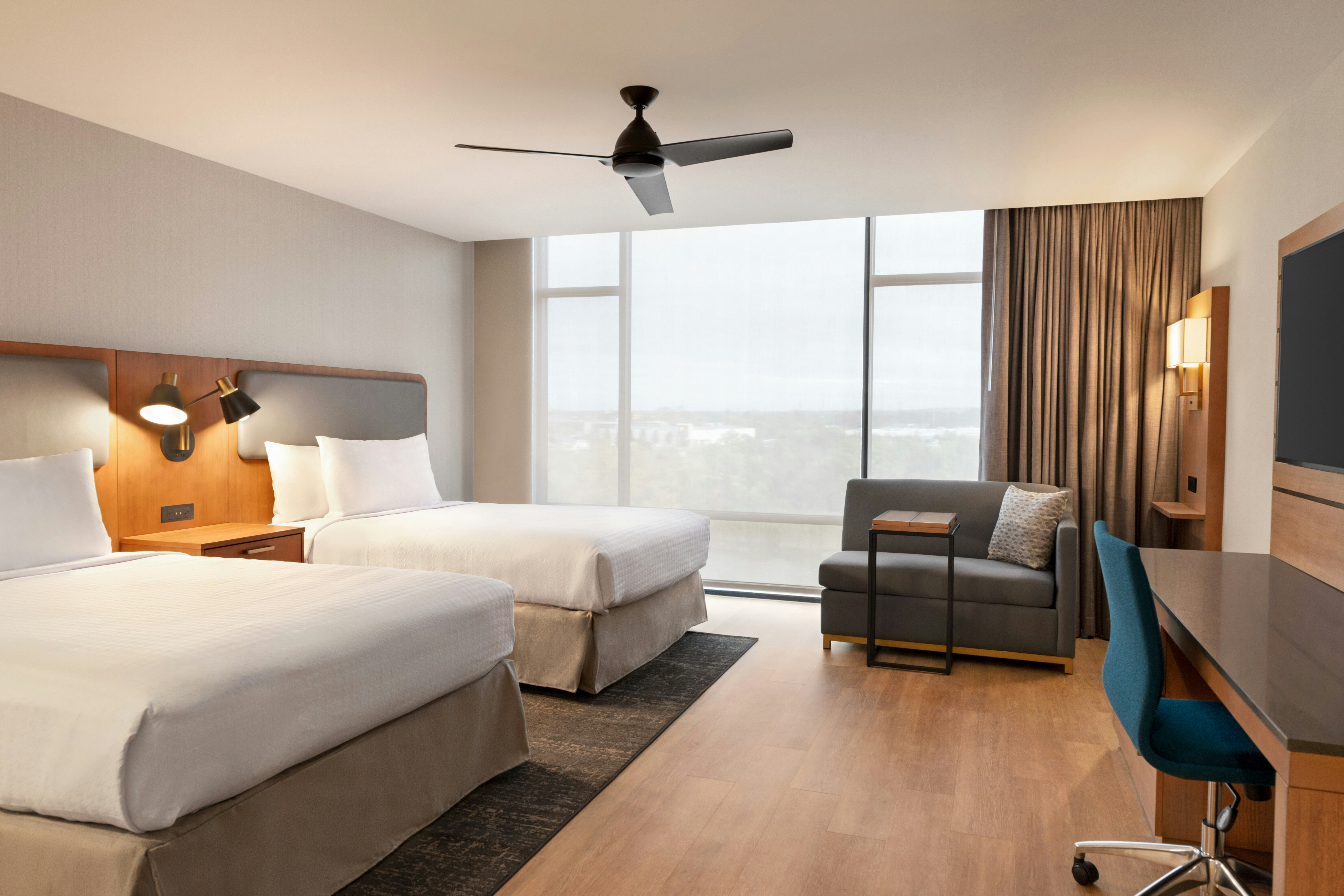 1 Bedroom, Suite, 2 Queen Beds, Water View
