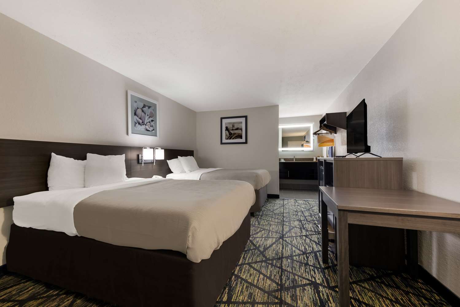 ROOM, 2 DOUBLE BEDS, SMOKING, ACCESSIBLE