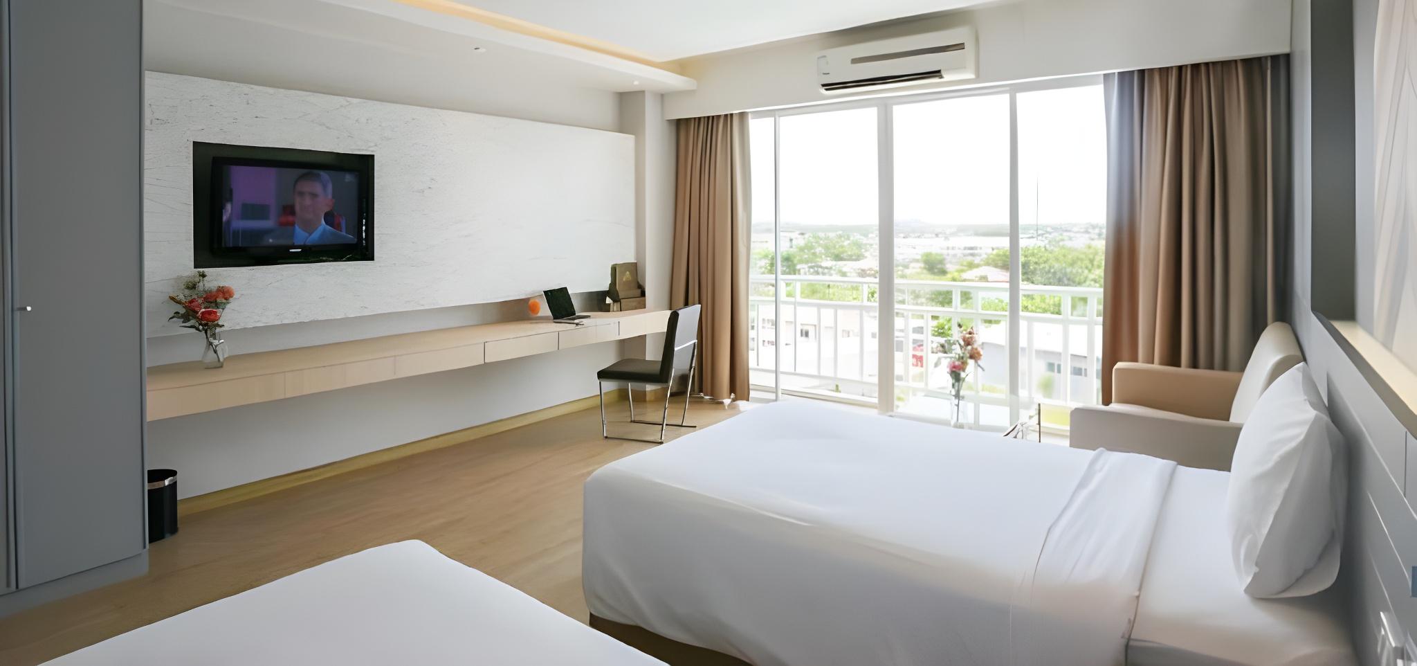 Studio, Twin Beds, Building B