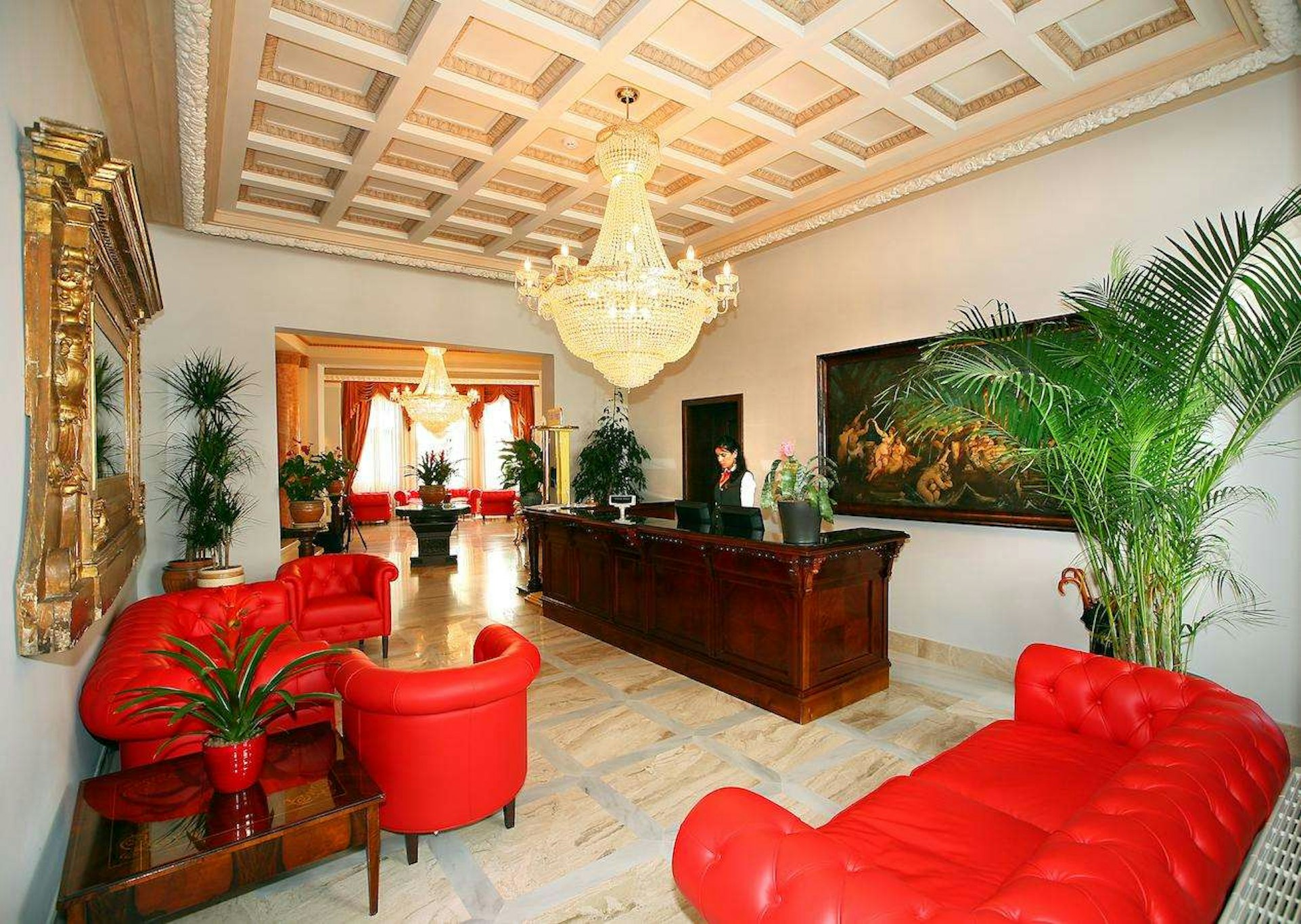 Lobby at Vigo Hotel, PLOIESTI