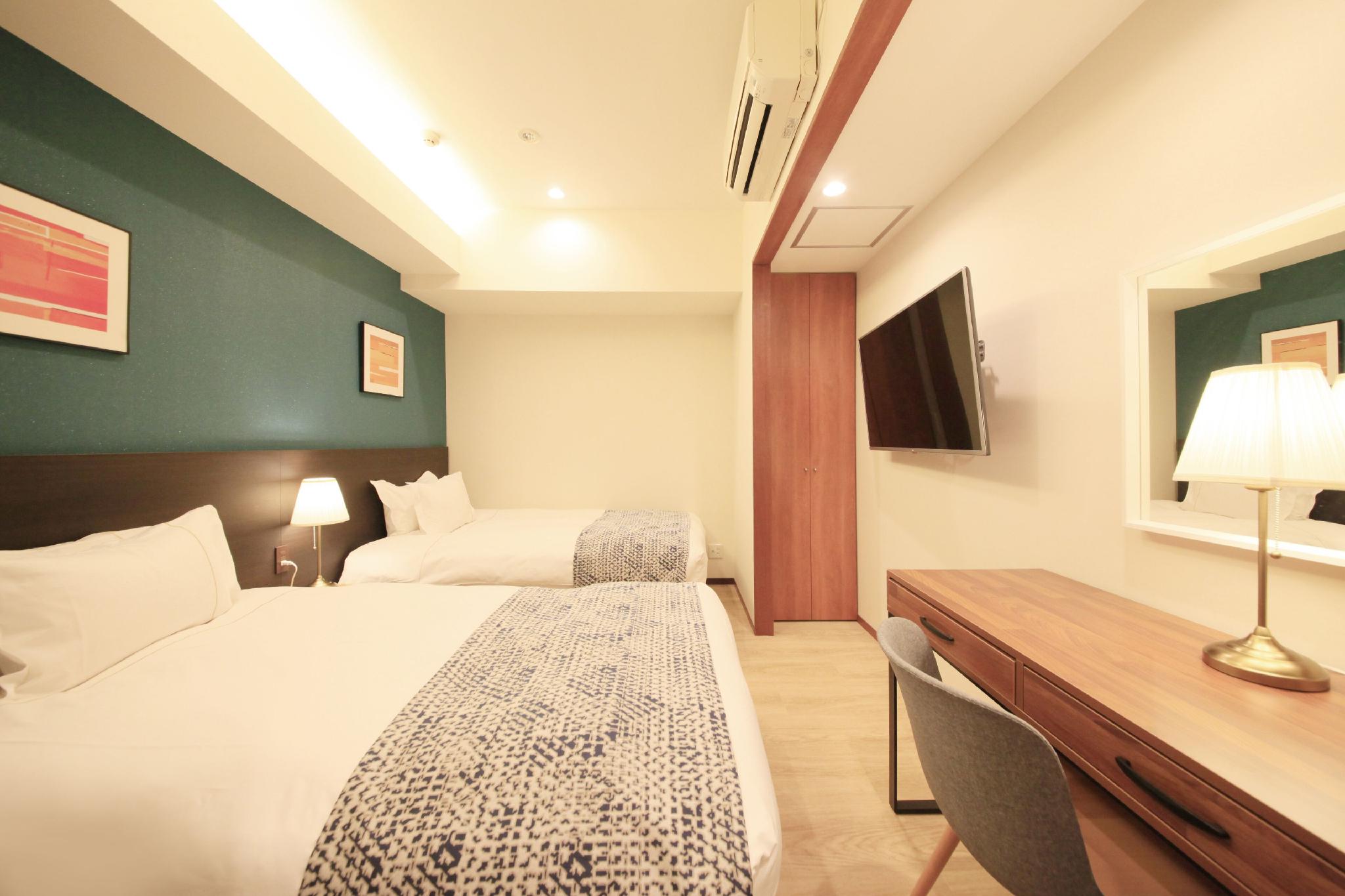 Semi Room, Premium, Family, 4 Semi Double Beds, with Extra Bed
