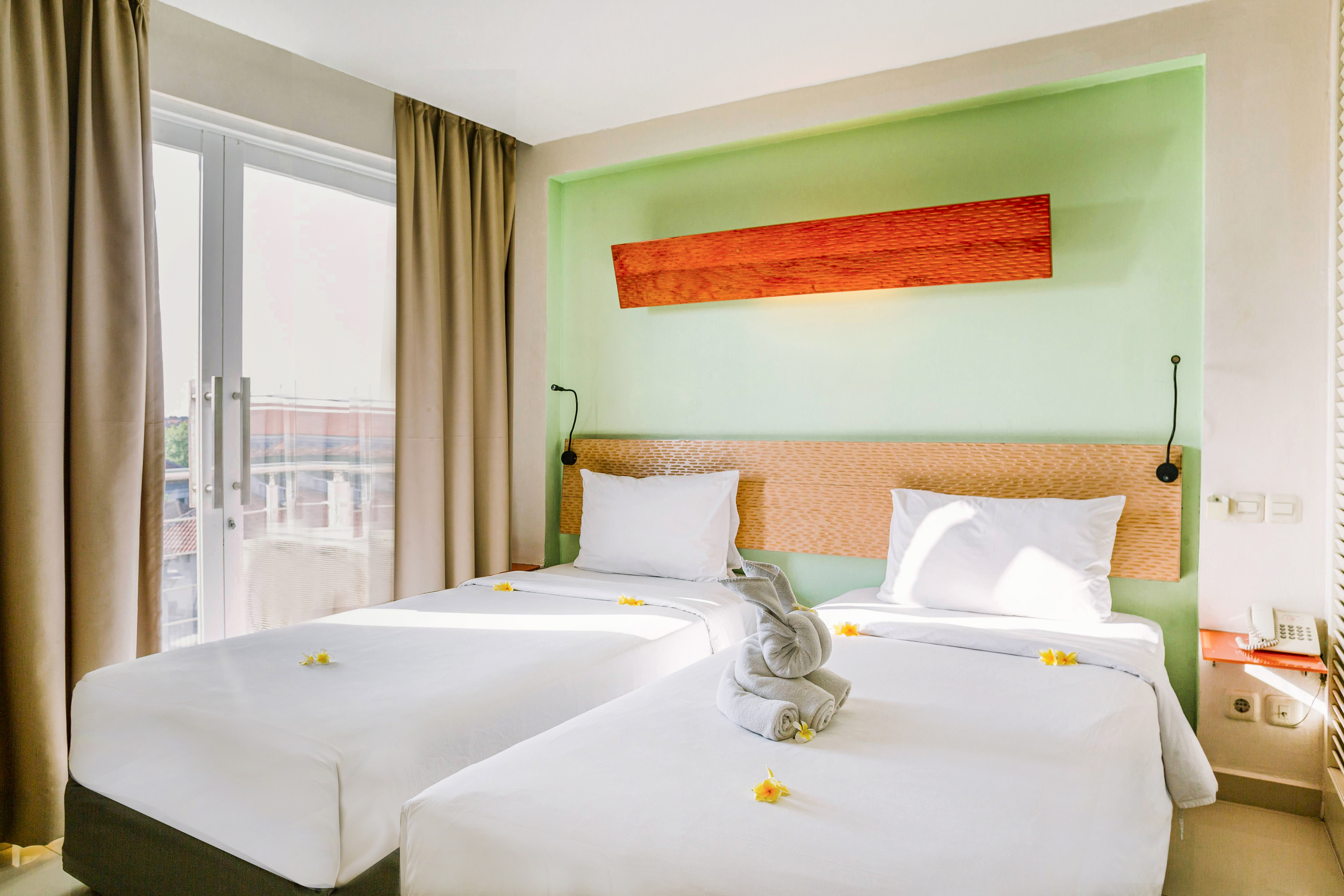 Harris, Double or Twin Bed، HARRIS Hotel & Residence Riverview Kuta - Bali 3/4