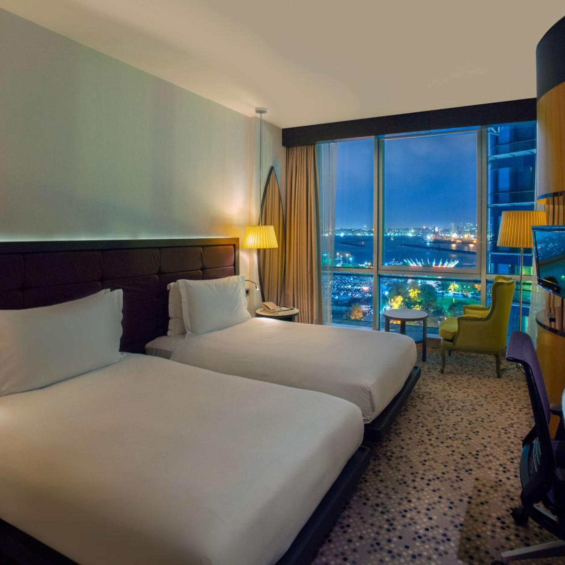 غرفة ديلوكس مفردة بإطلالة على البحر، Doubletree By Hilton Hotel Istanbul - Moda 4/7