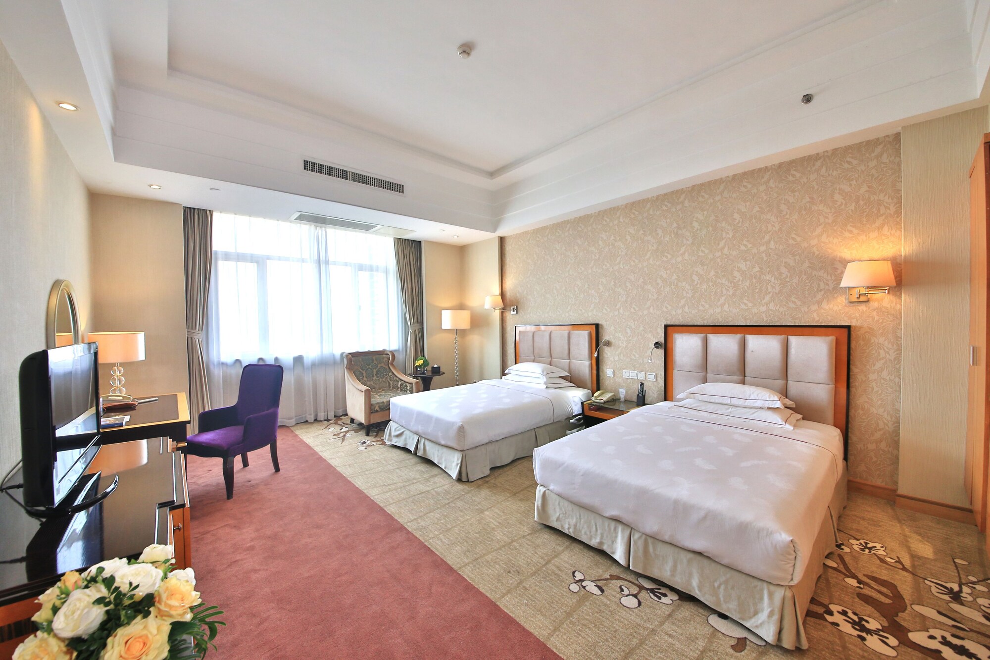 جناح بزنس بسريرين منفصلين بشرفة بغرفة نوم واحدة، Xinhui Country Garden Phoenix Hotel 6/10