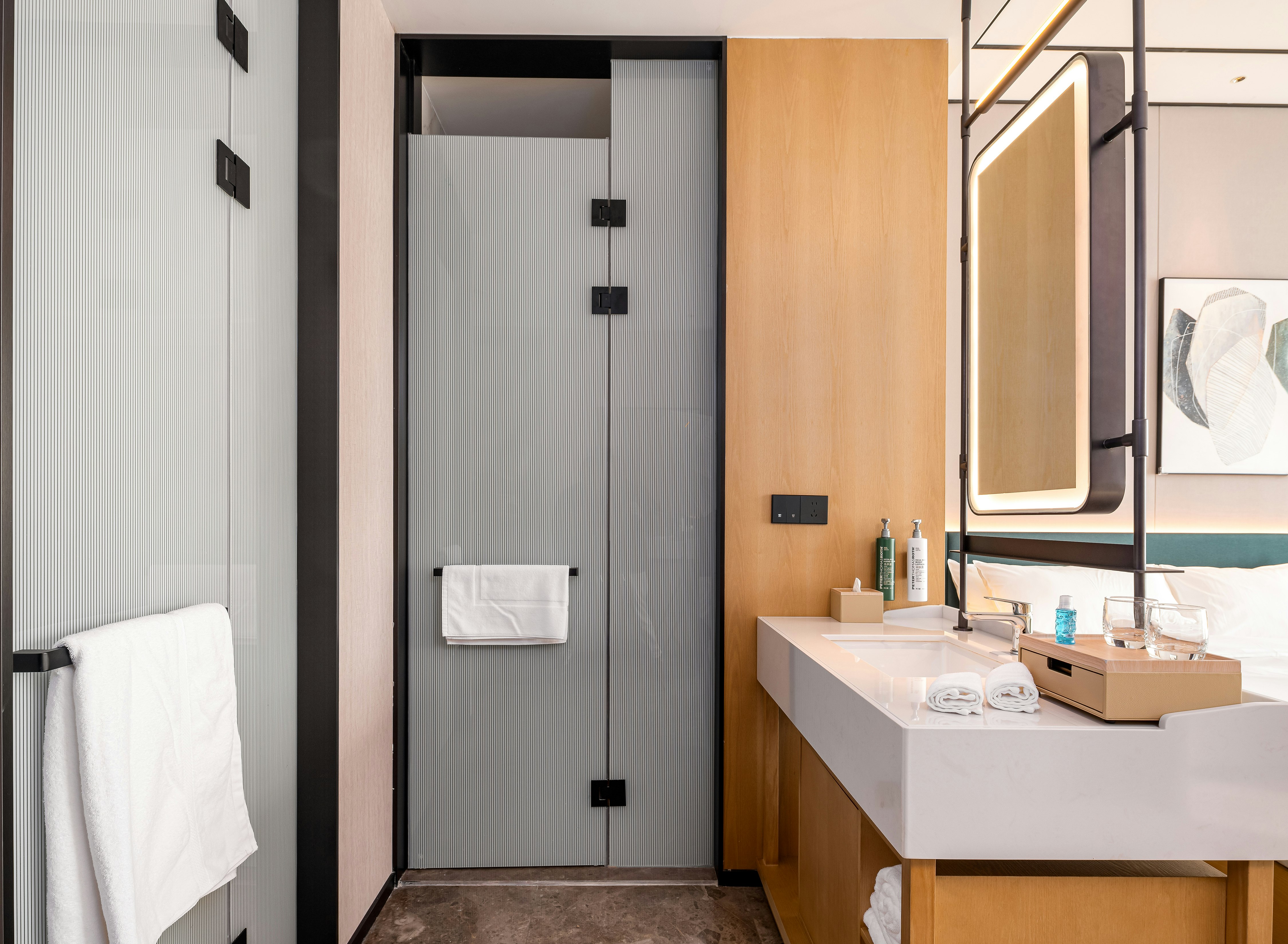 غرفة ديلوكس بسرير كينج، Hilton Garden Inn Fenyang Yulongwan 4/6