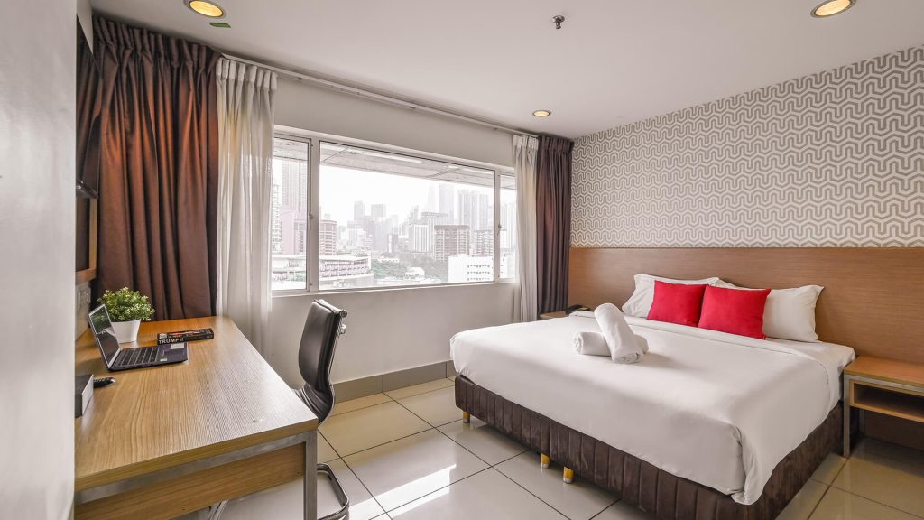 غرفة ديلوكس بسرير مزدوج أو سريرين منفصلين، Hotel Pudu Plaza 2/2