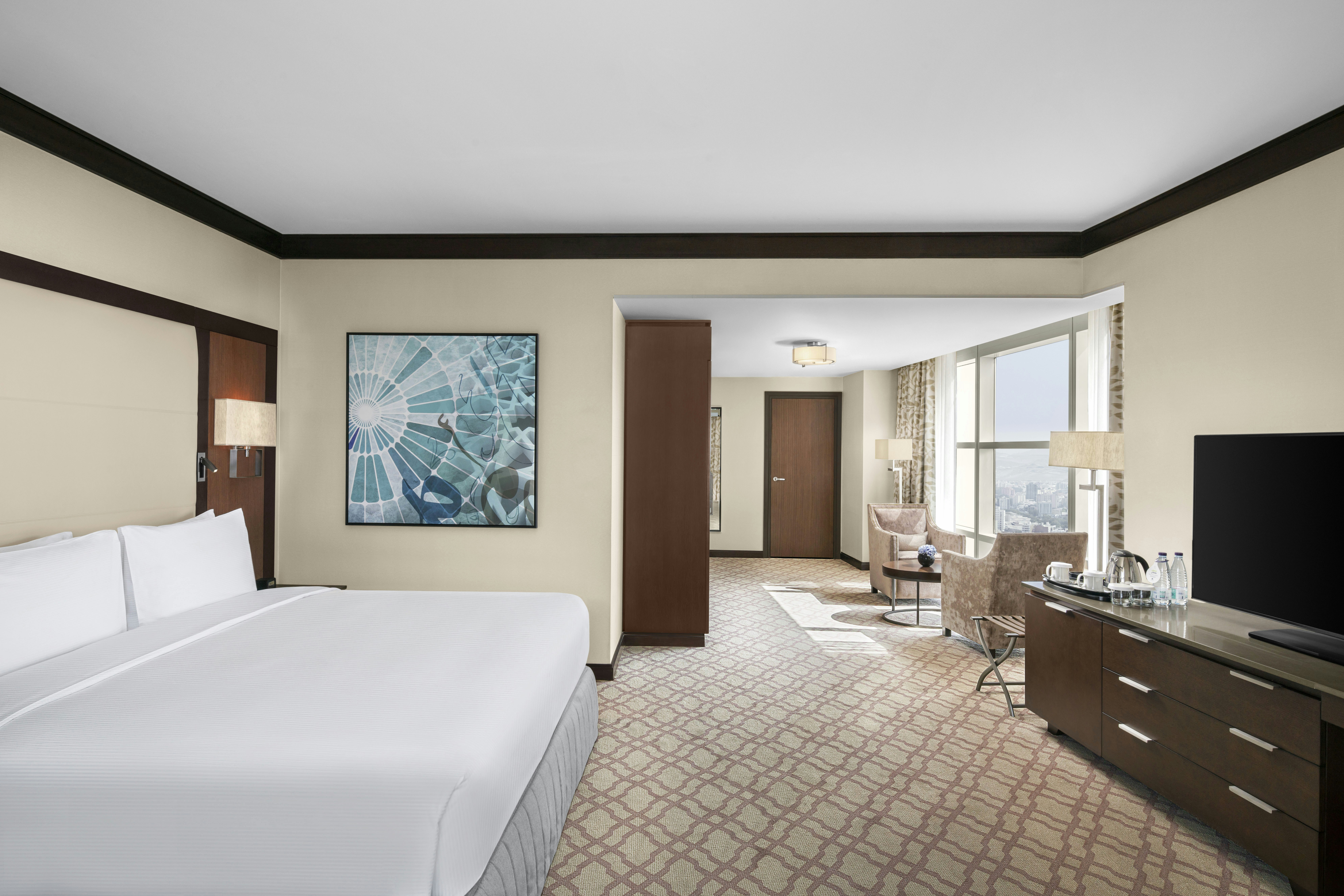 Deluxe, King Bed, Partial View