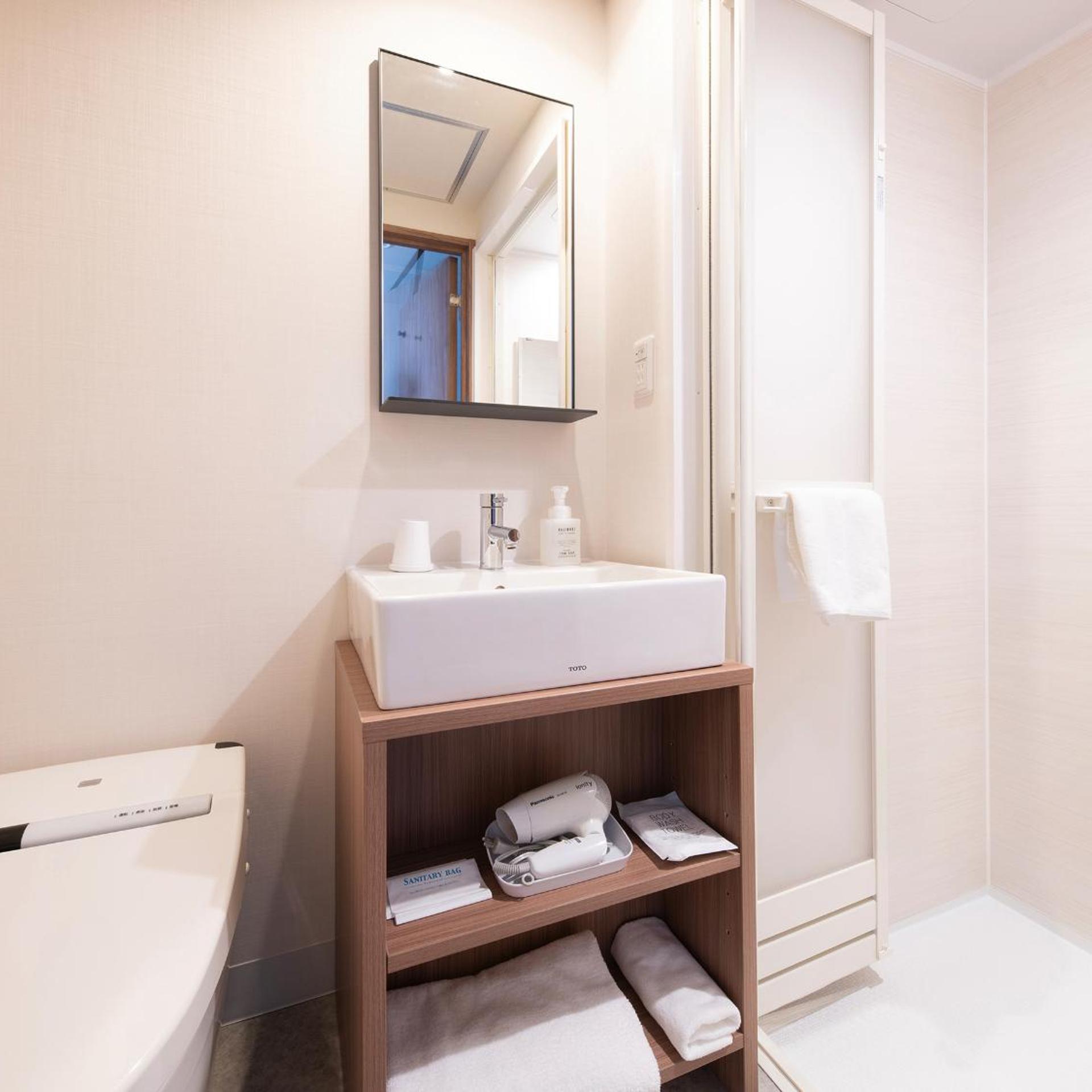 Shower Booth Single Non Smoking، Vessel Inn Hakata Nakasu 5/6