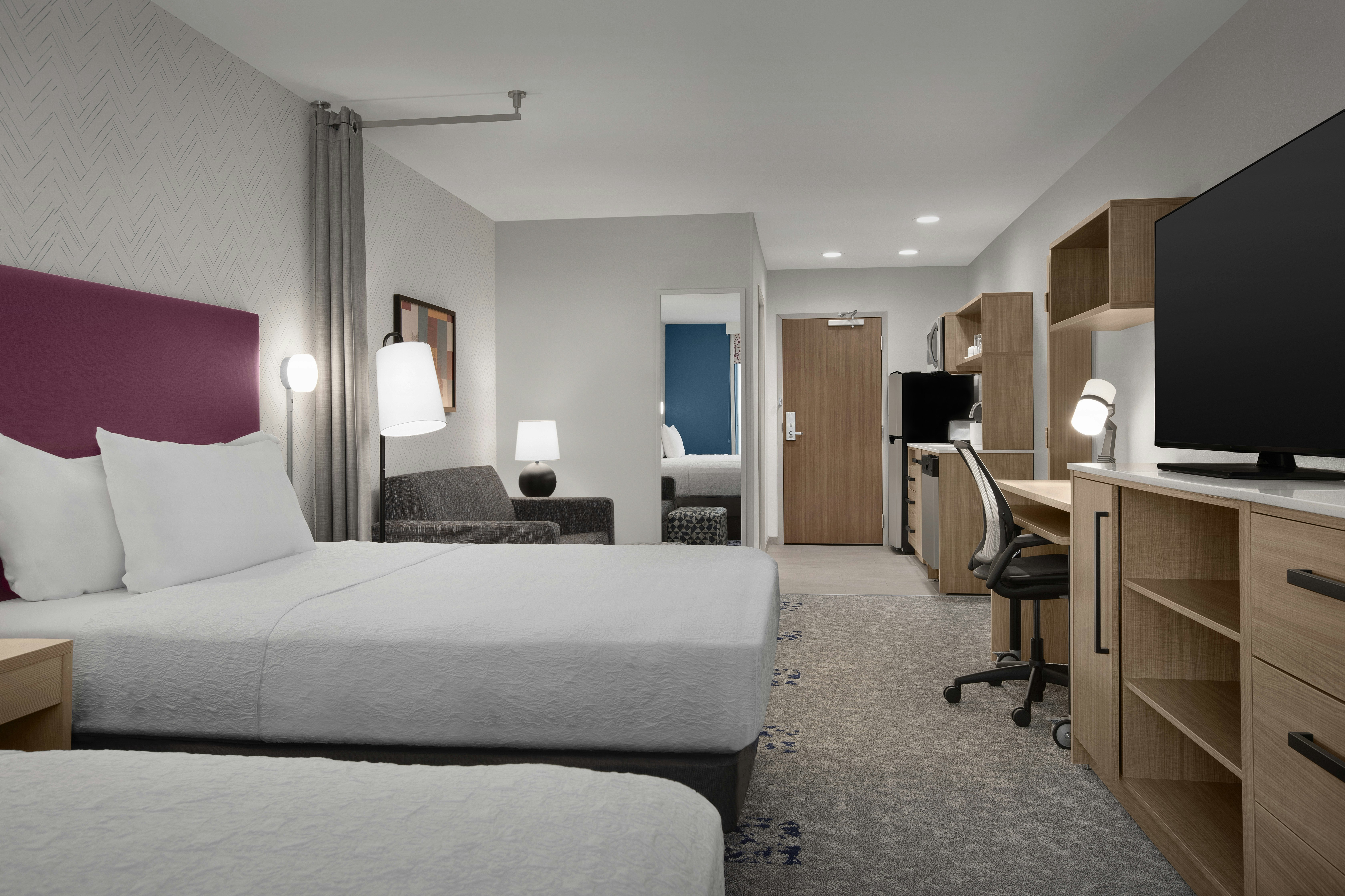 Studio, Suite, 2 Queen Beds